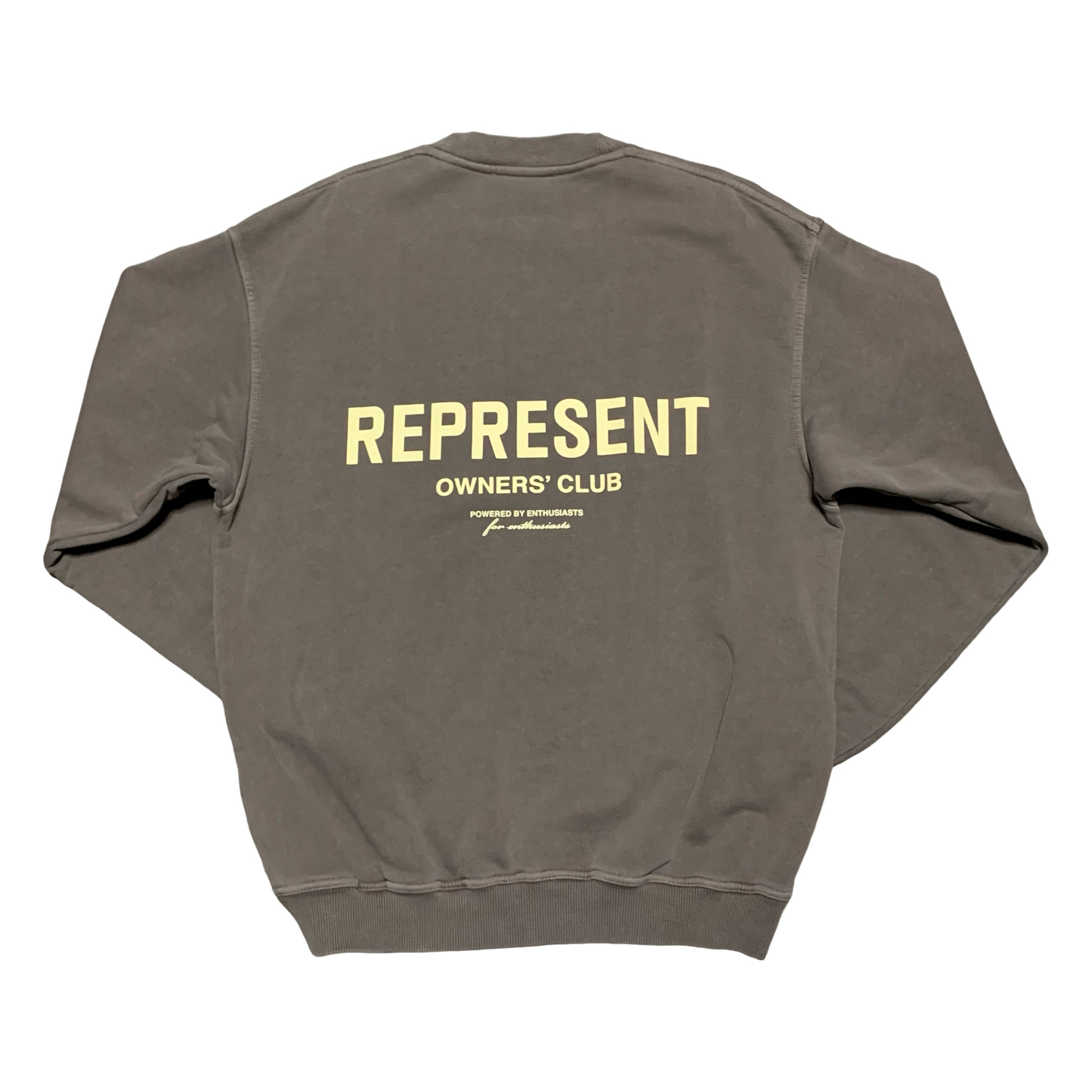 Represent XS Owners Club Fog Sweater Sweatshirt Crewneck