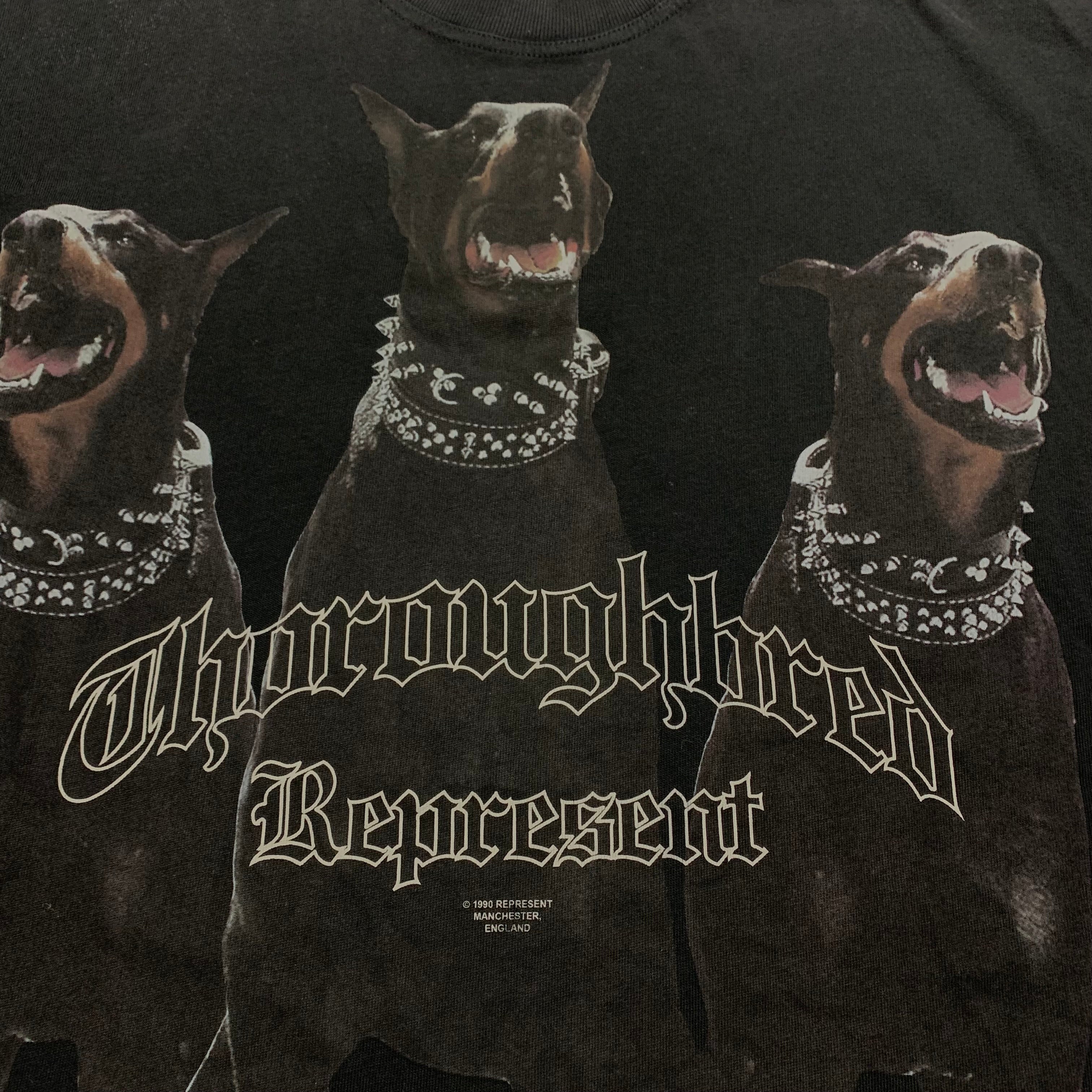 Represent XS Thoroughbred Vintage Black Tee