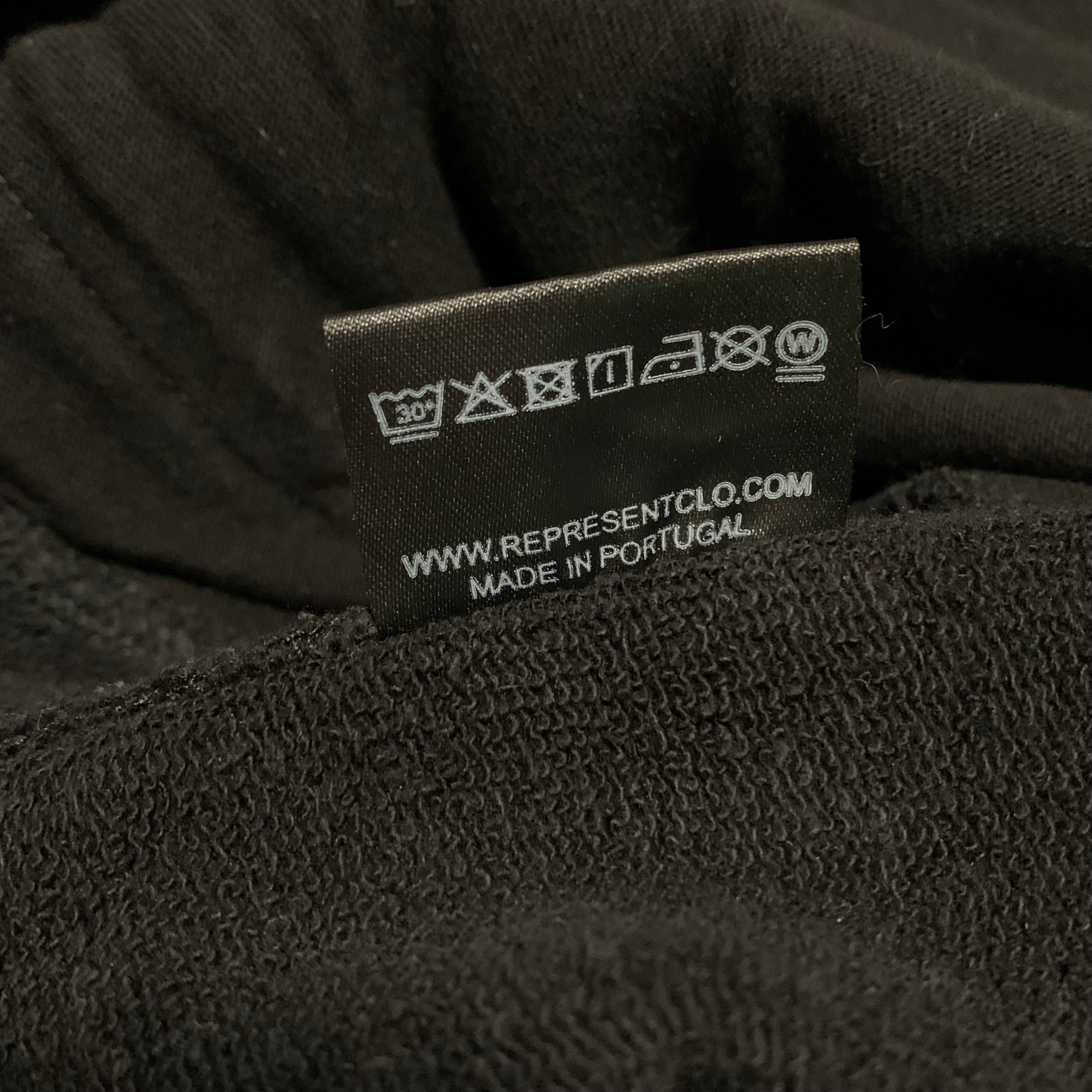 Represent XL Shorts Blanks Jet Black Bottoms