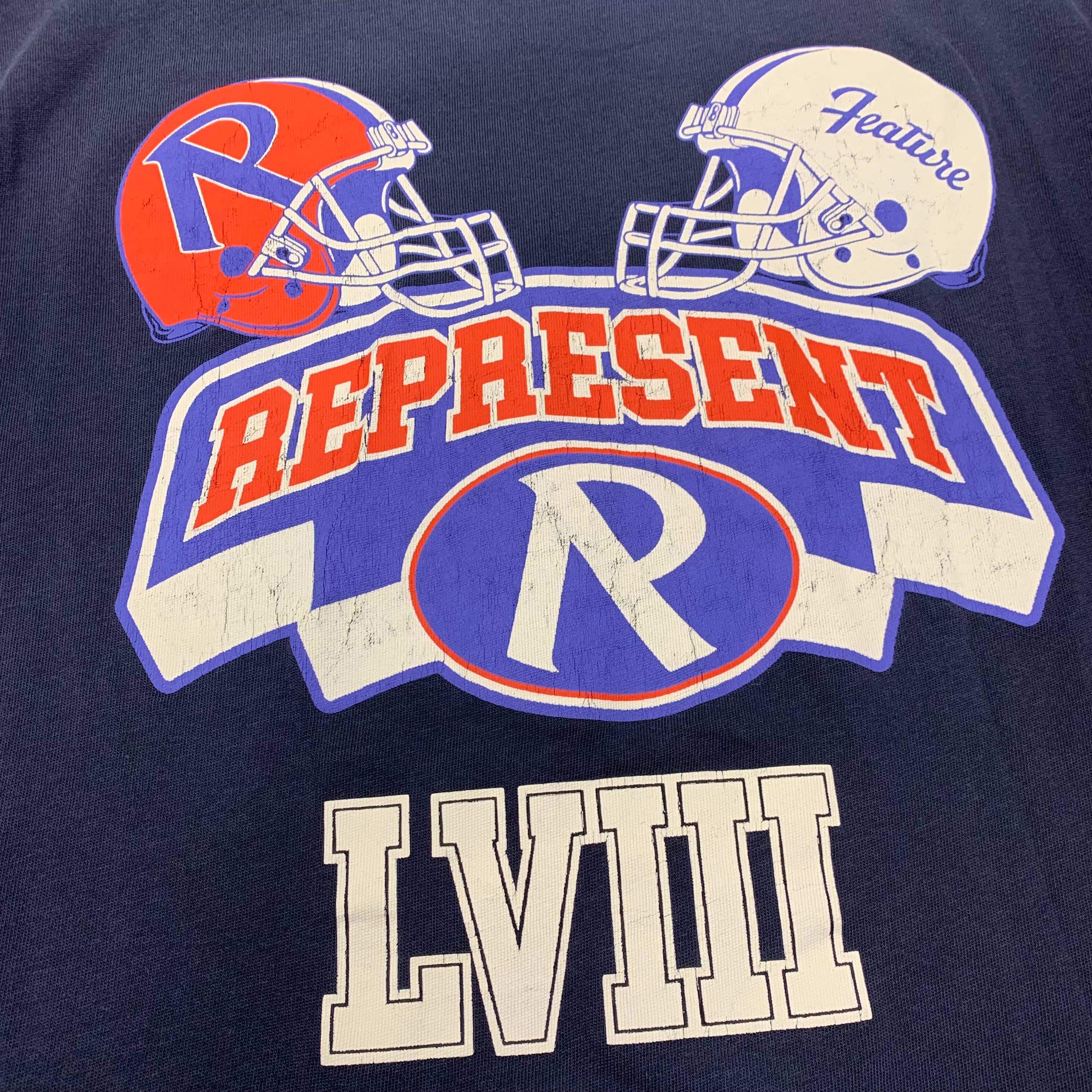 Represent Medium Tee Future Championships Blue T-Shirt