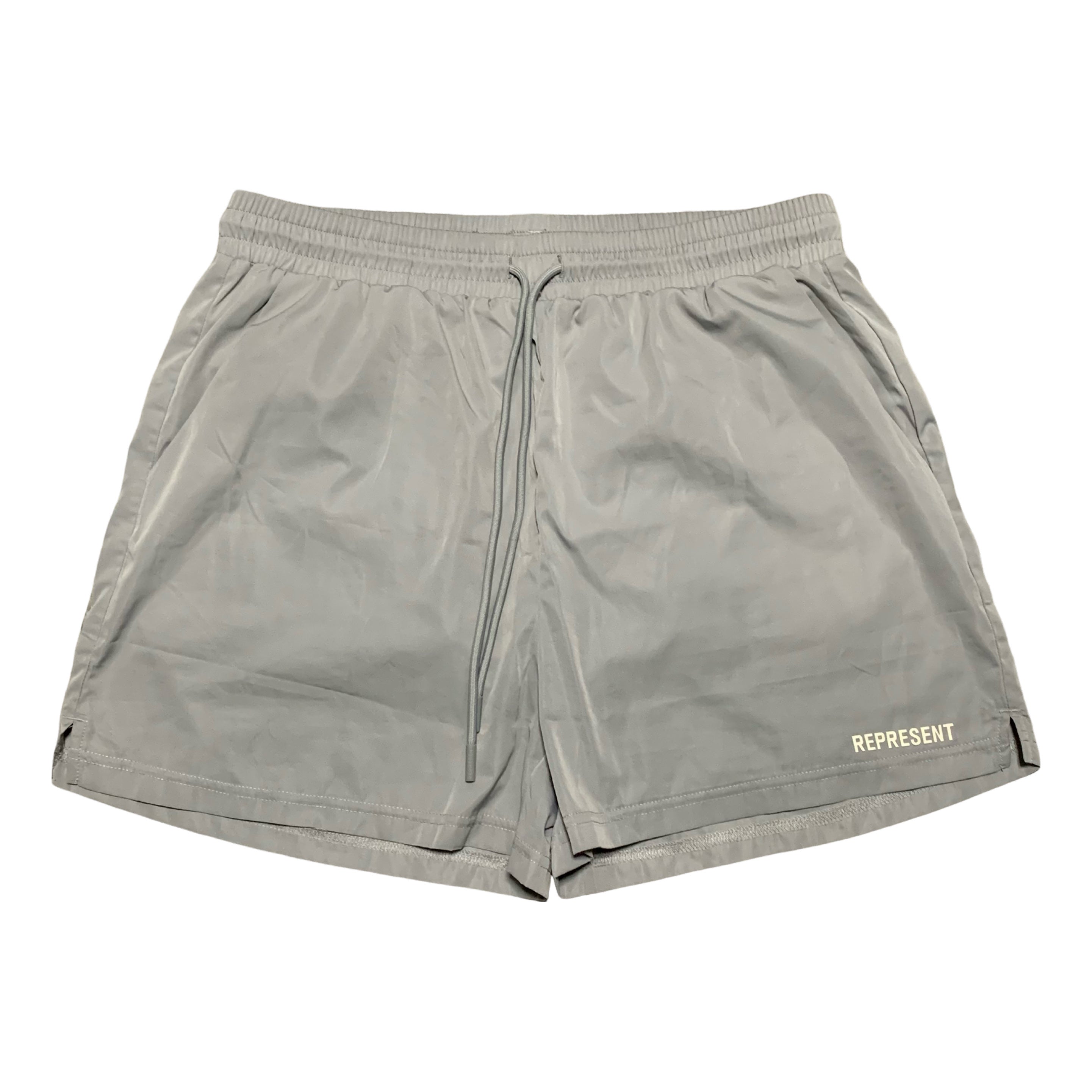 Represent Large Swim Shorts Grey Bottoms