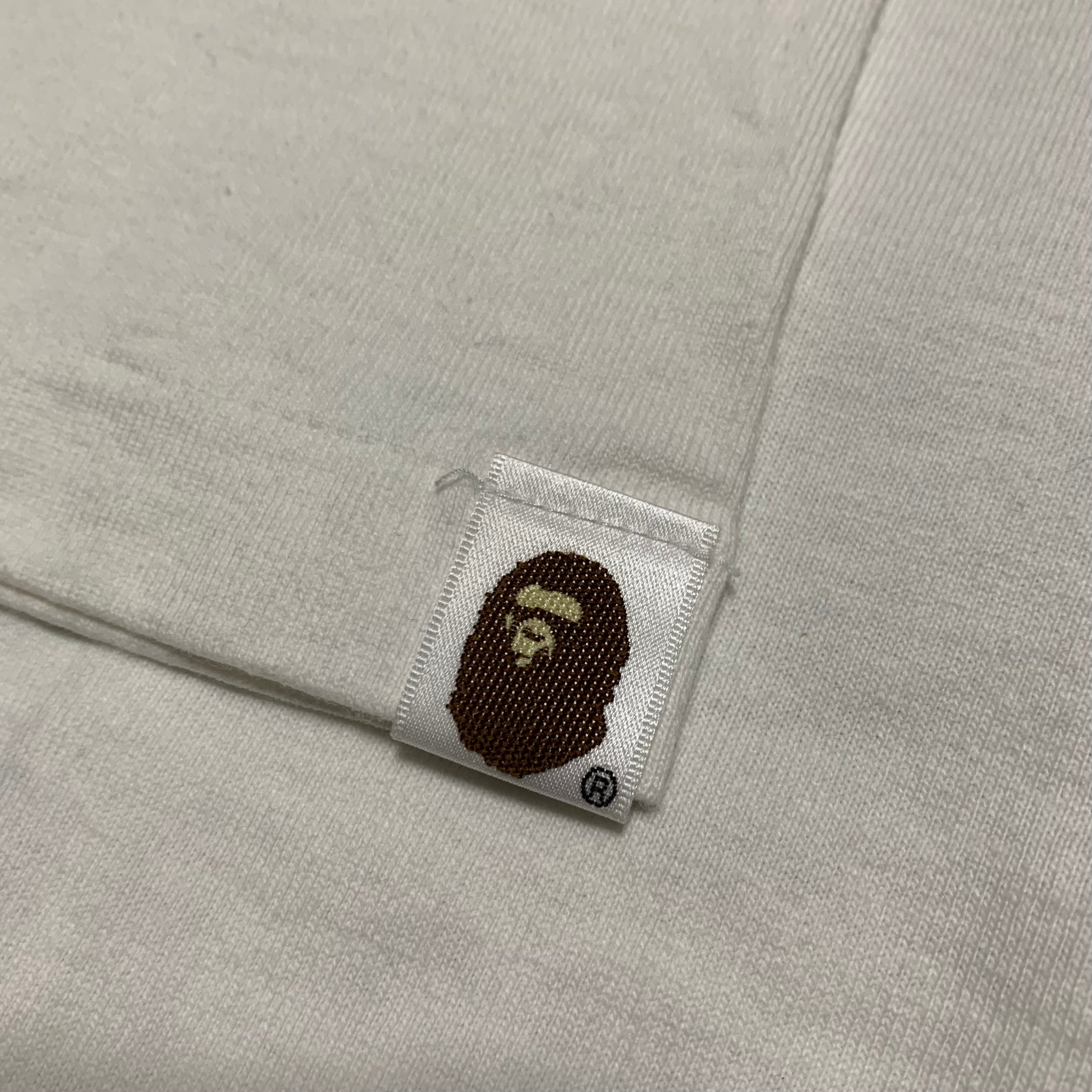 Bape Medium General Made By Bathing Ape White Tee