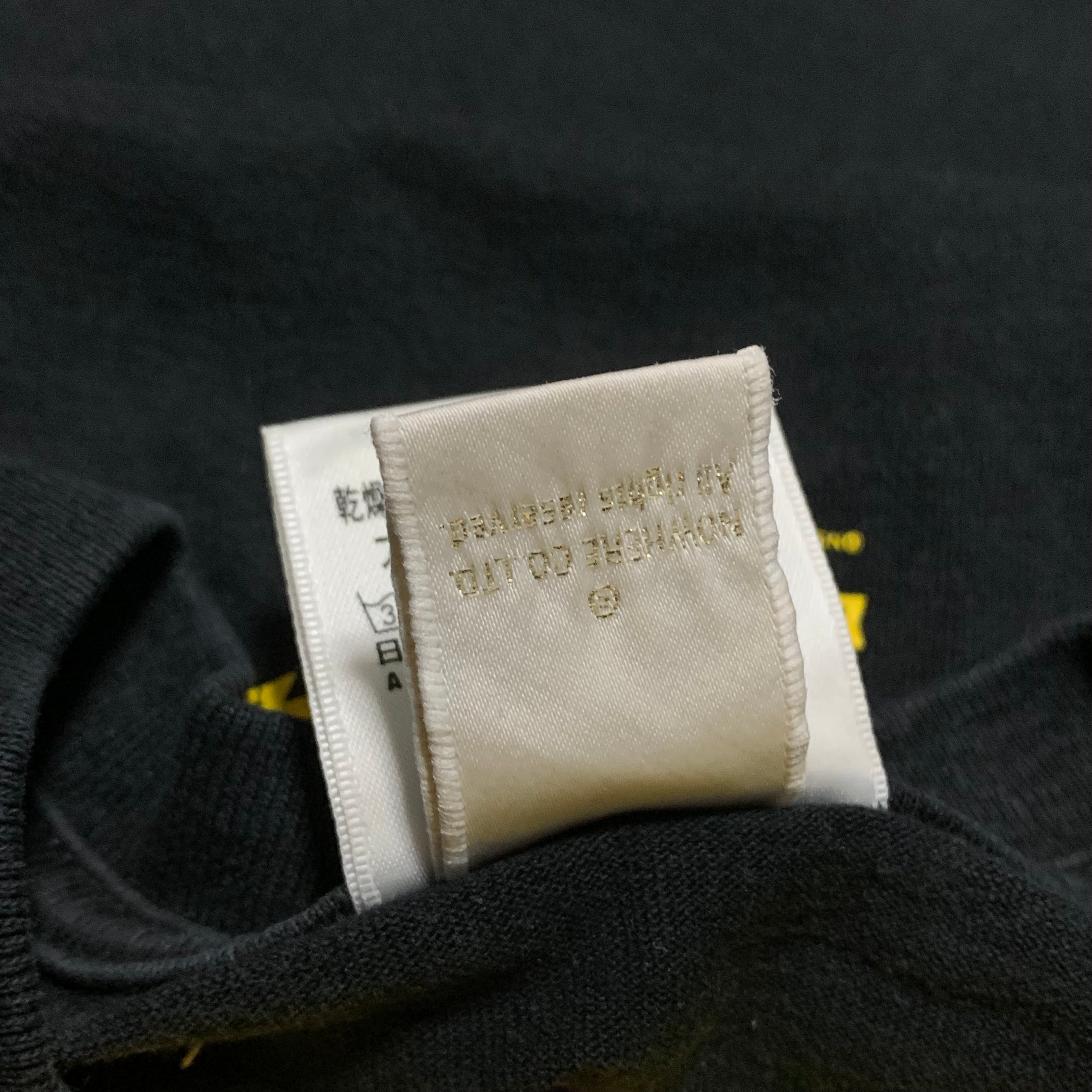 Bape Large College Black Tee A Bathing Ape 2009