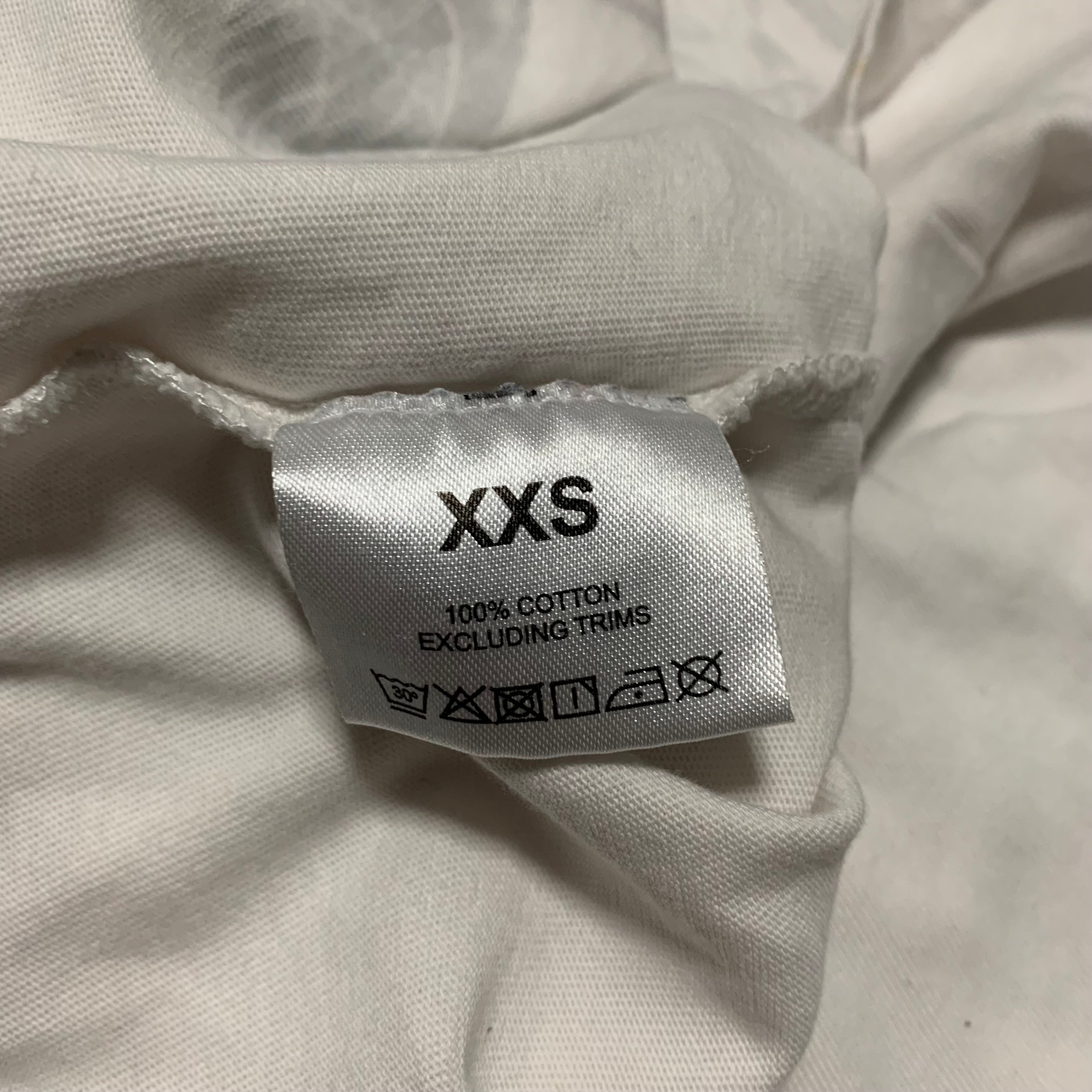 Represent XXS Monochrome Icons Flat White Tee