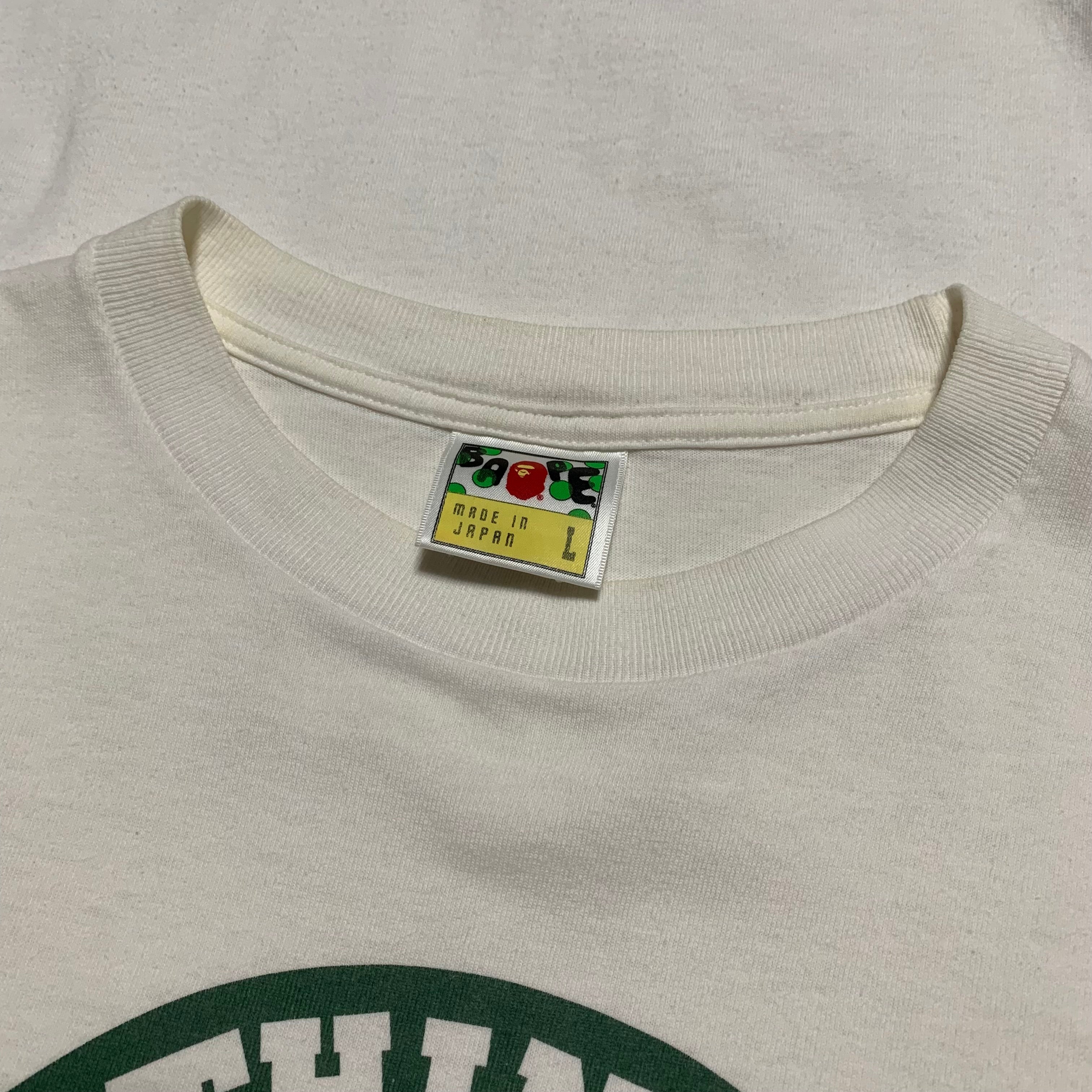 Bape Large Busy Works White Tee A Bathing Ape 2009