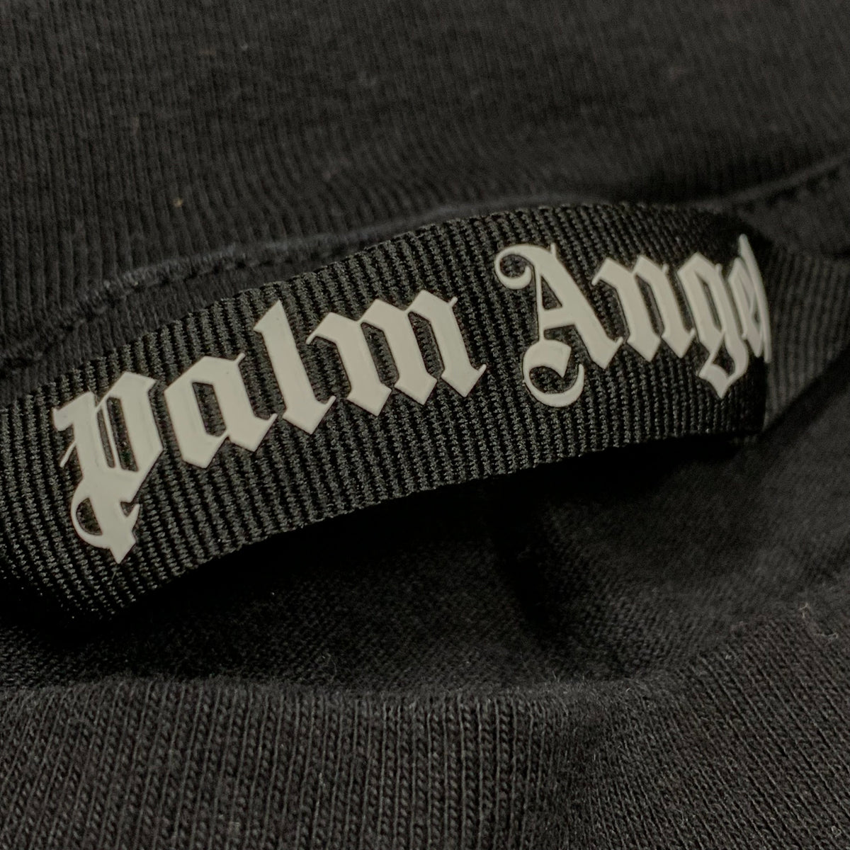 Palm Angels Small Tee Crocodile Black T-Shirt