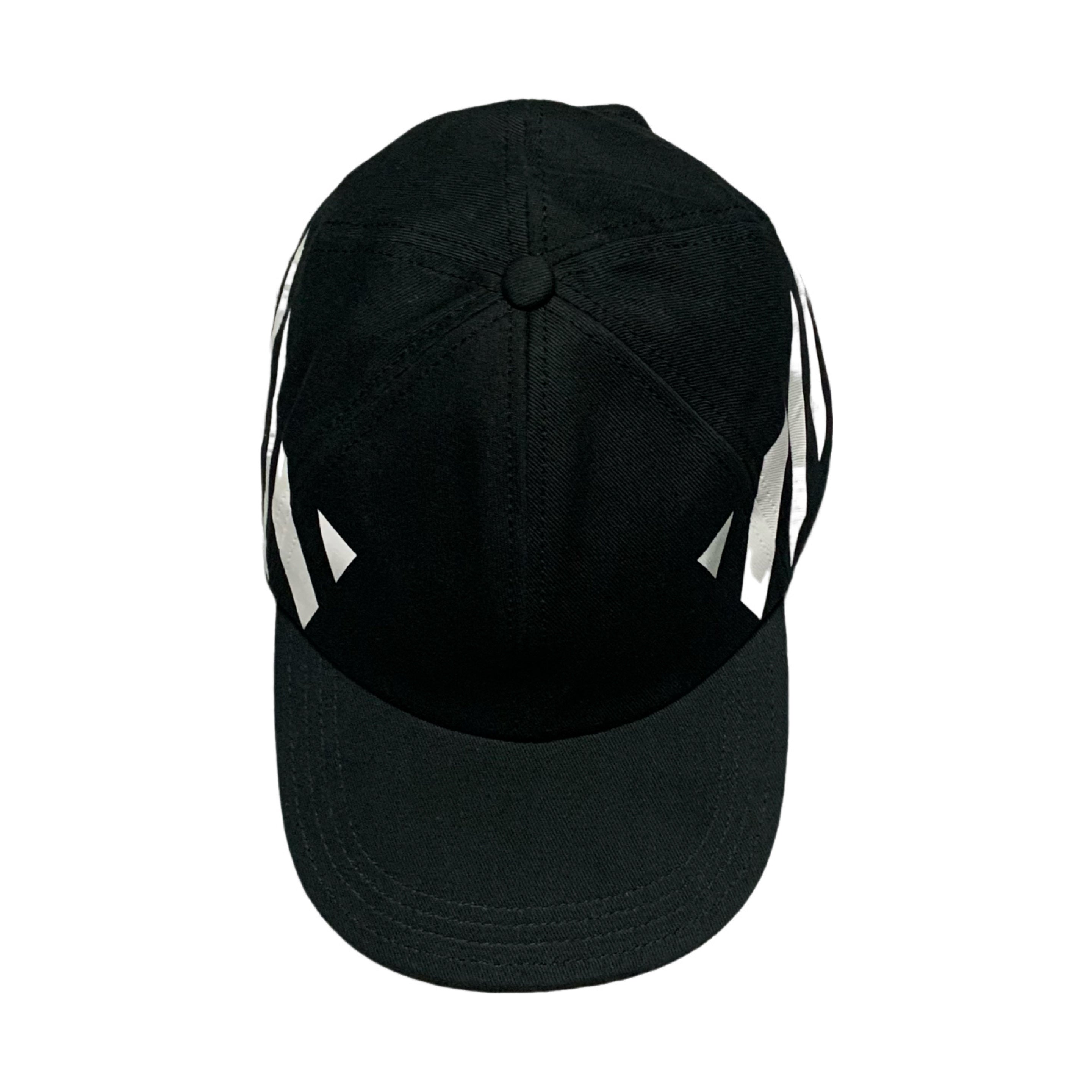 Off White Cap Diag Black Baseball Cap Hat Virgil Abloh