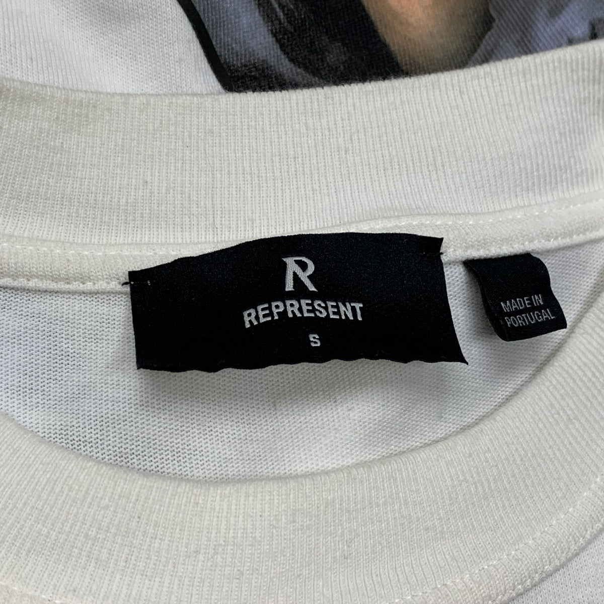 Represent Small Tee Hermes Flat White T-Shirt