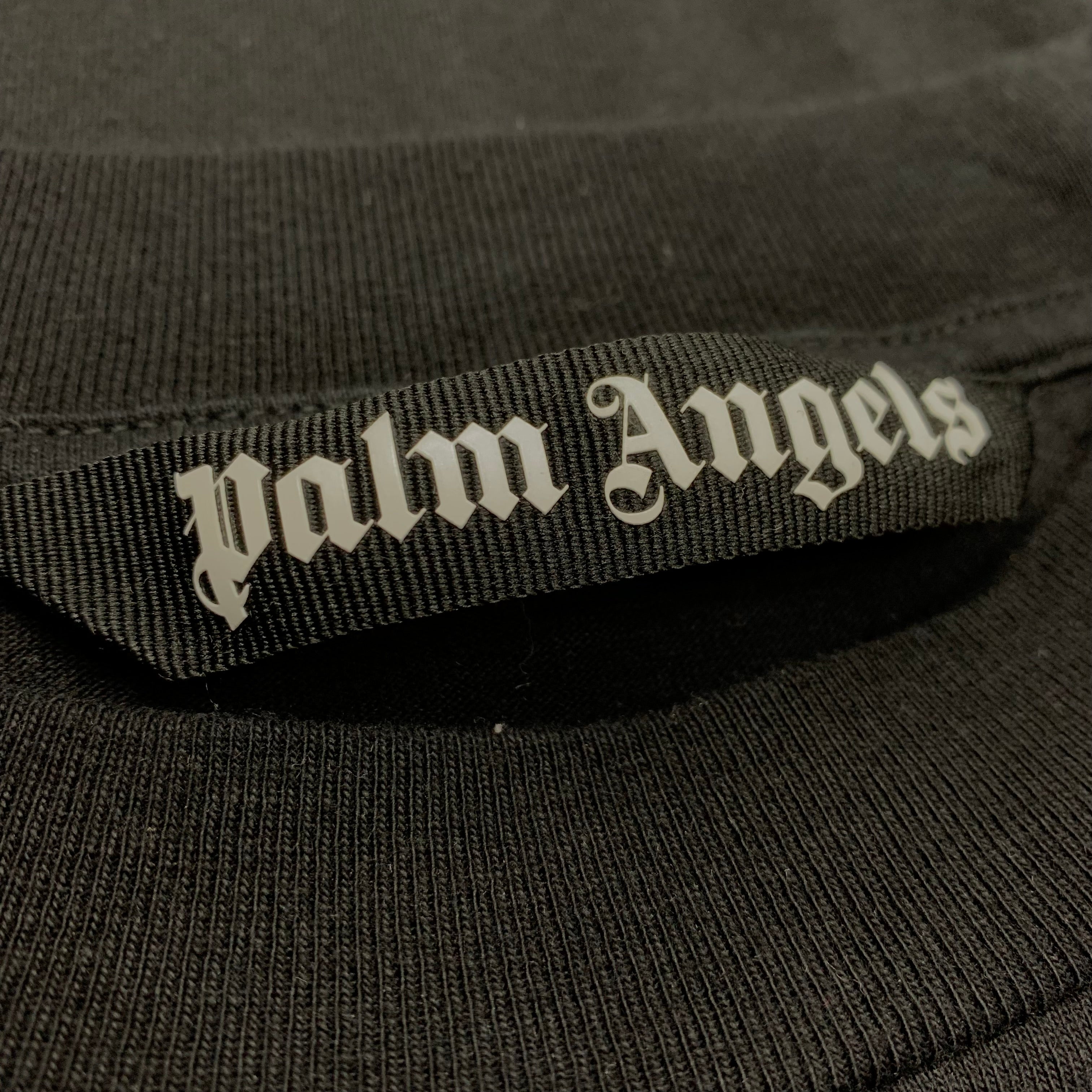 Palm Angels XS Tee Bear Classic Black T-Shirt