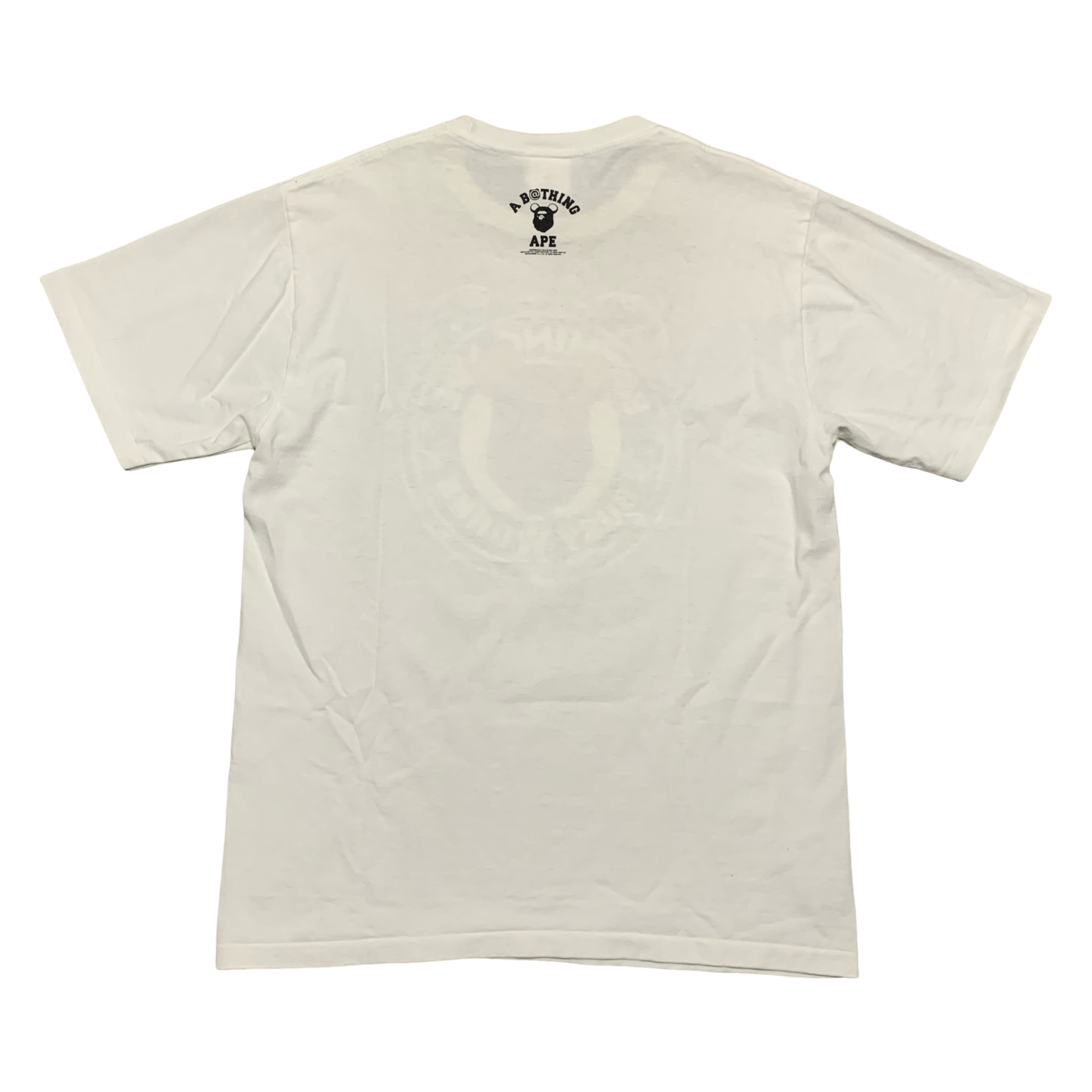 Bape Large Bearbrick Medicom Toy Busy Works Camo White Tee A Bathing Ape