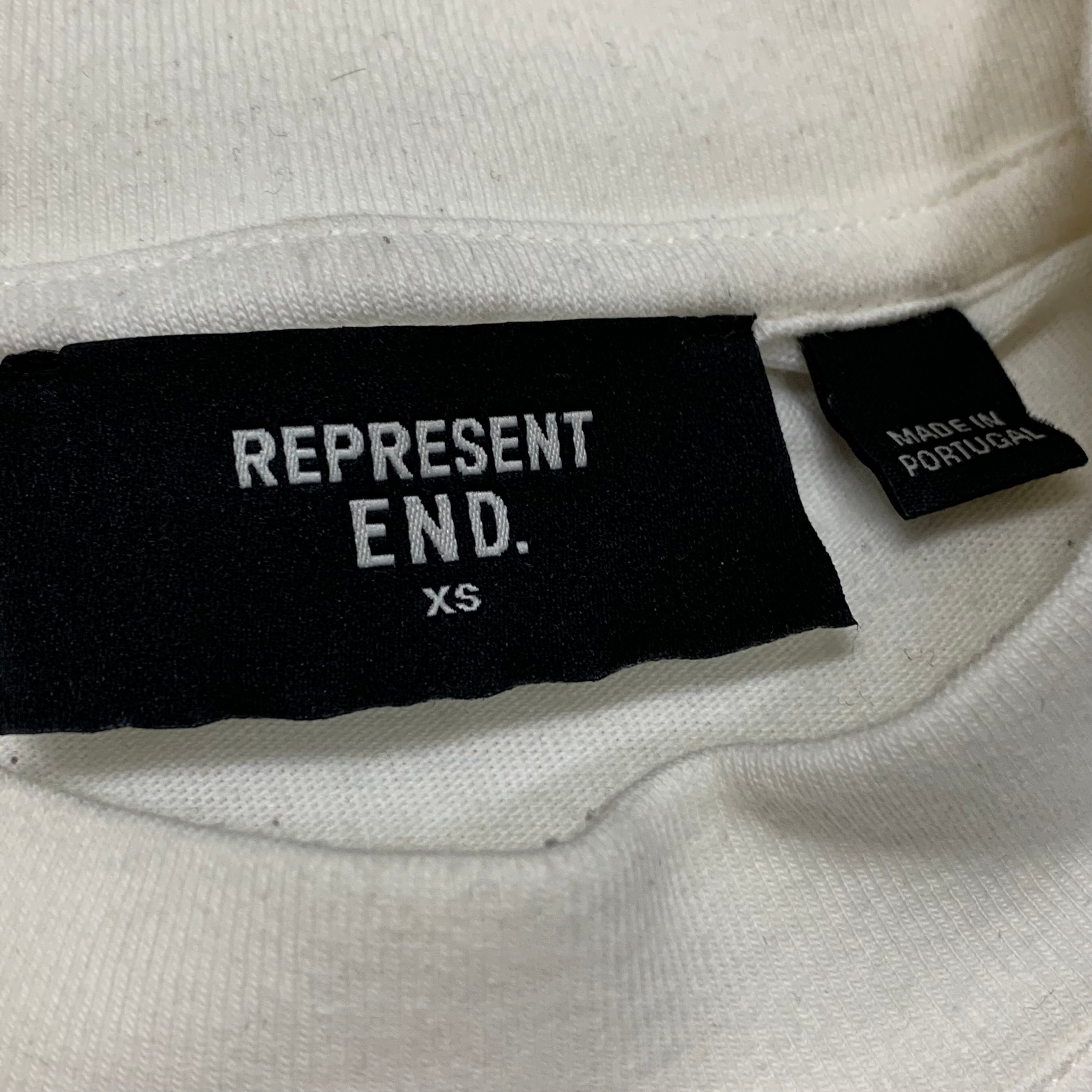 Represent XS Tee Property Of End Flat White T-Shirt