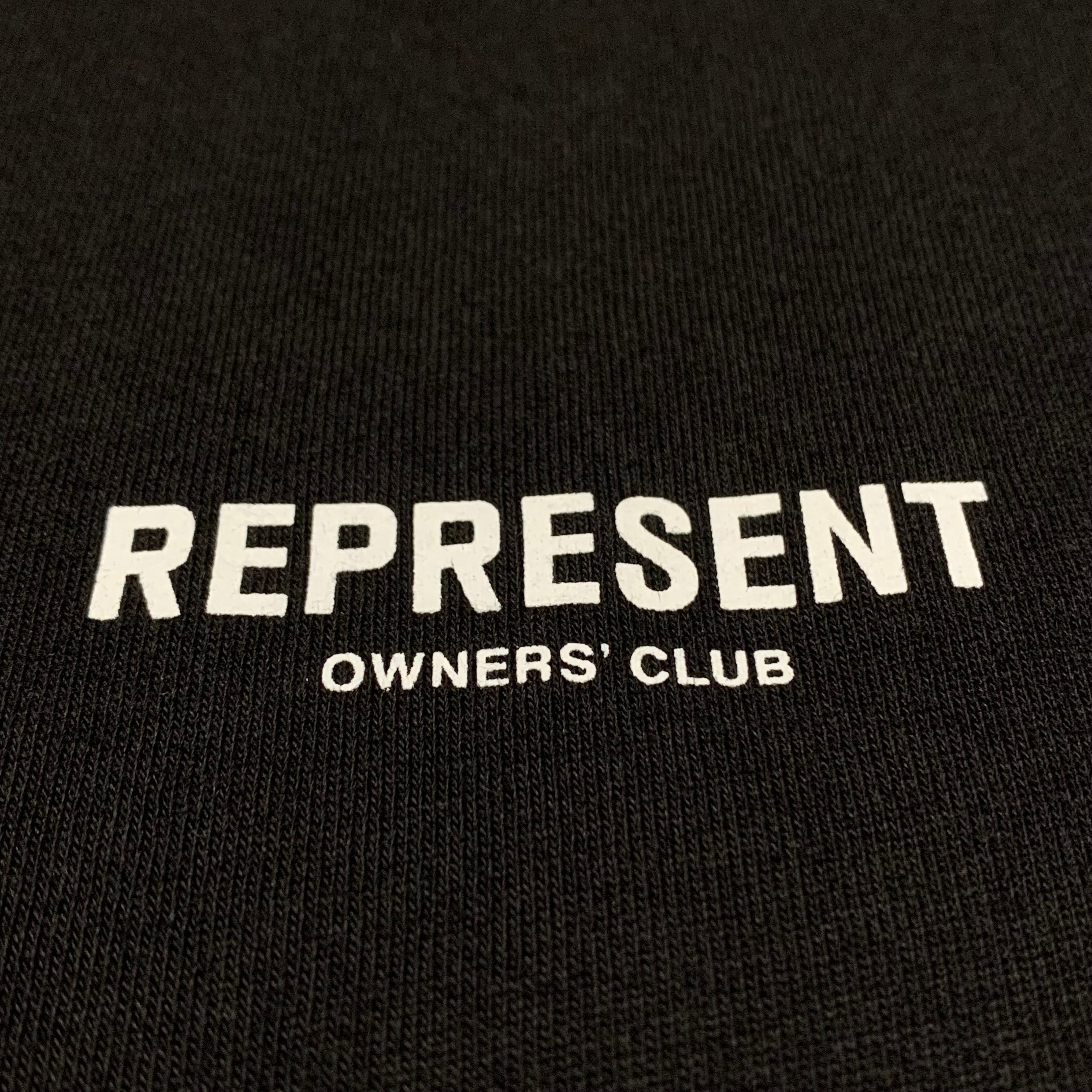 Represent Medium Owners Club Jet Black Tee