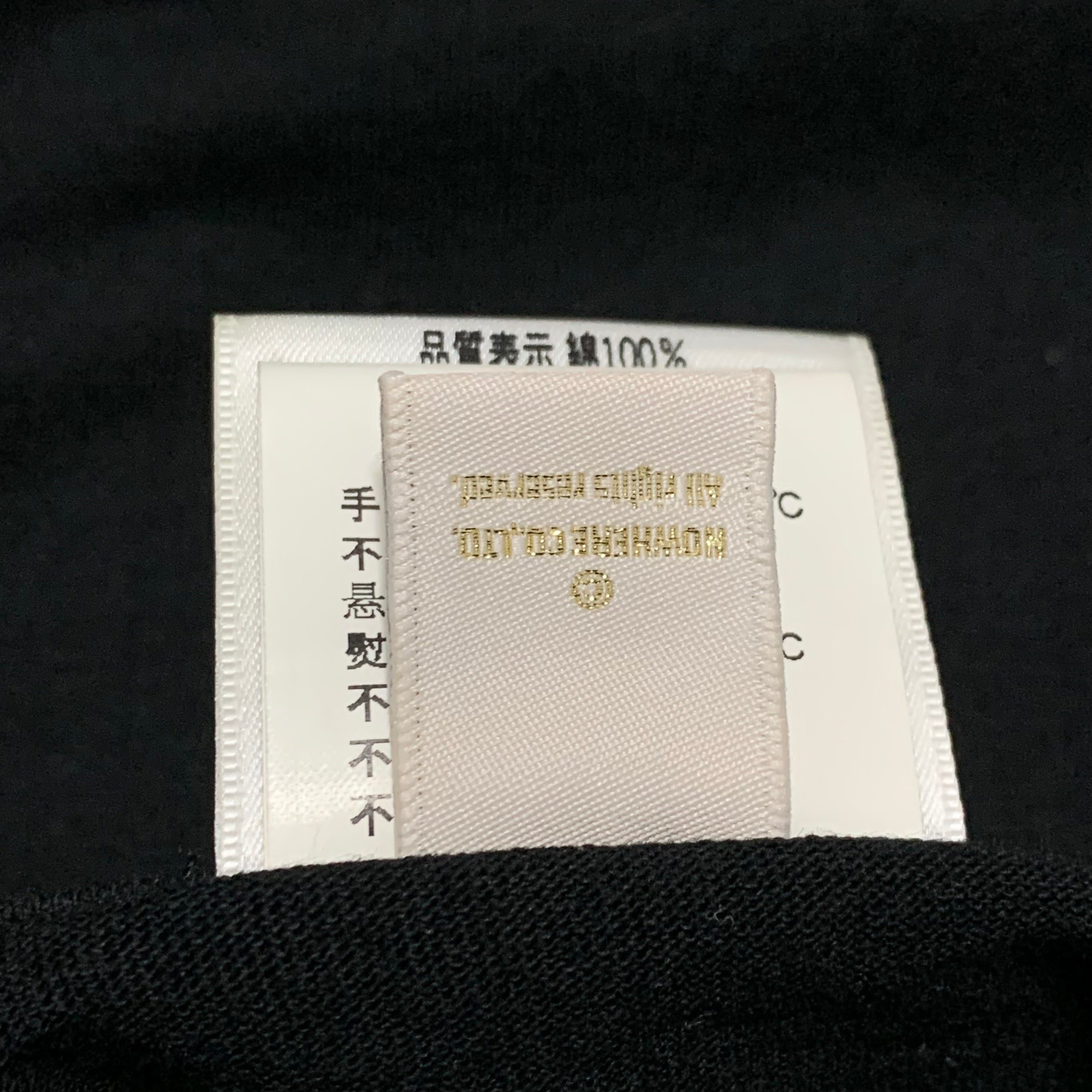 Bape XL Burn Ape Head Black Long Sleeve Tee