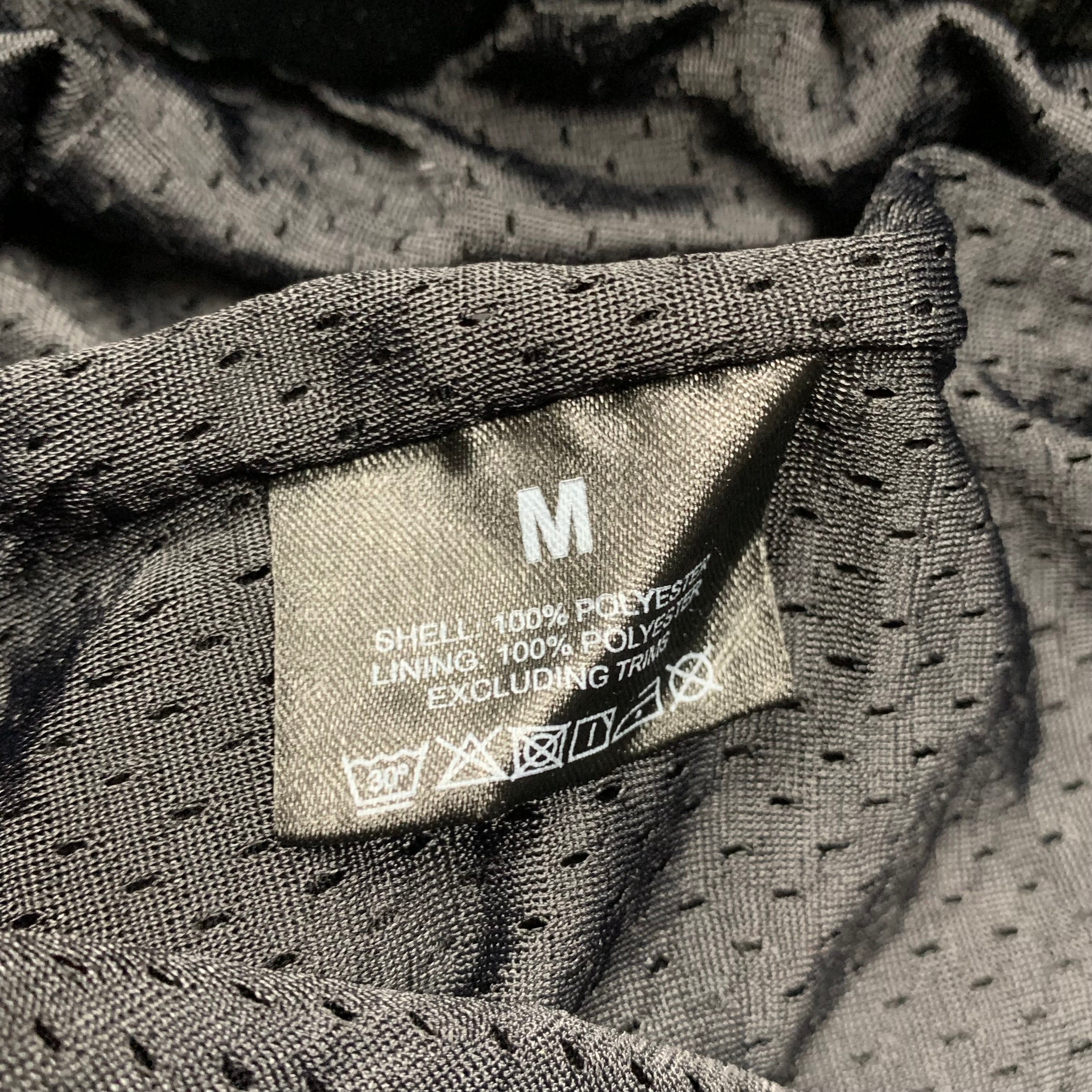 Represent Medium Shorts Motley Crue Black Mesh Bottoms