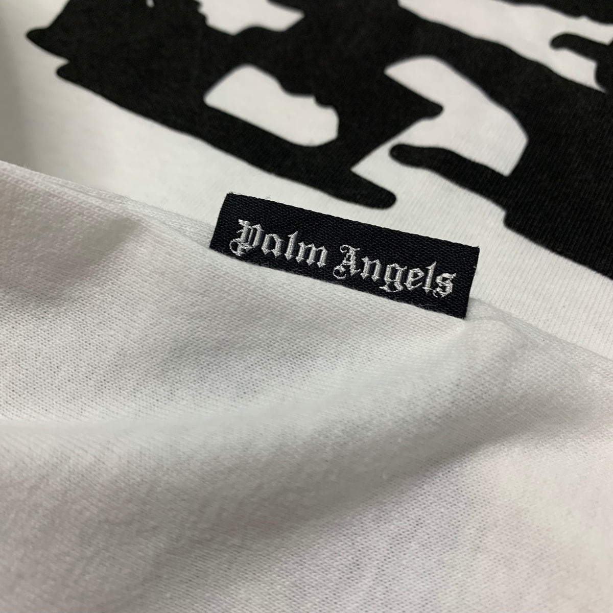 Palm Angels Large Tee Moneygram Haas F1 Team Miami White T-Shirt