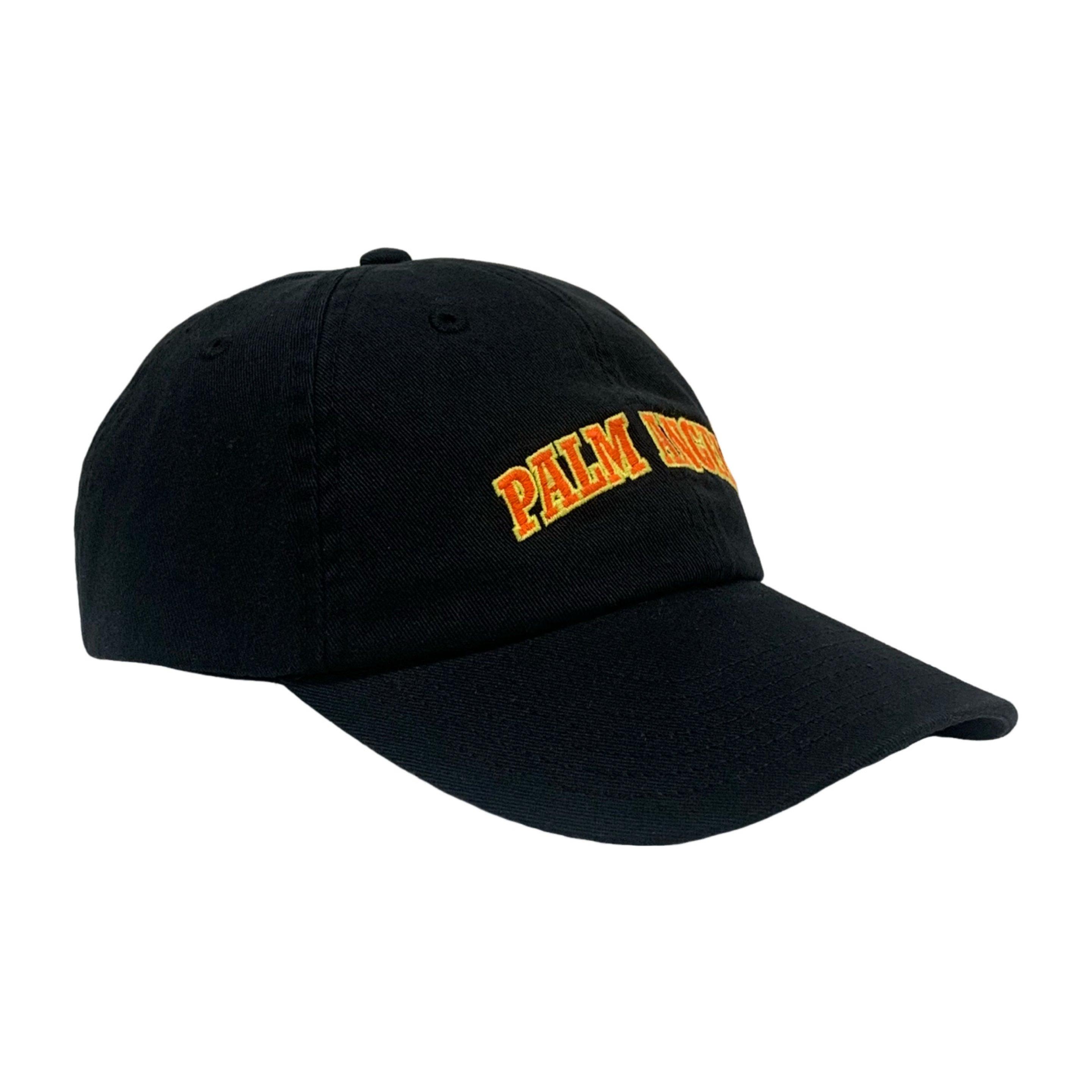 Palm Angels Cap New College Logo Black Cap