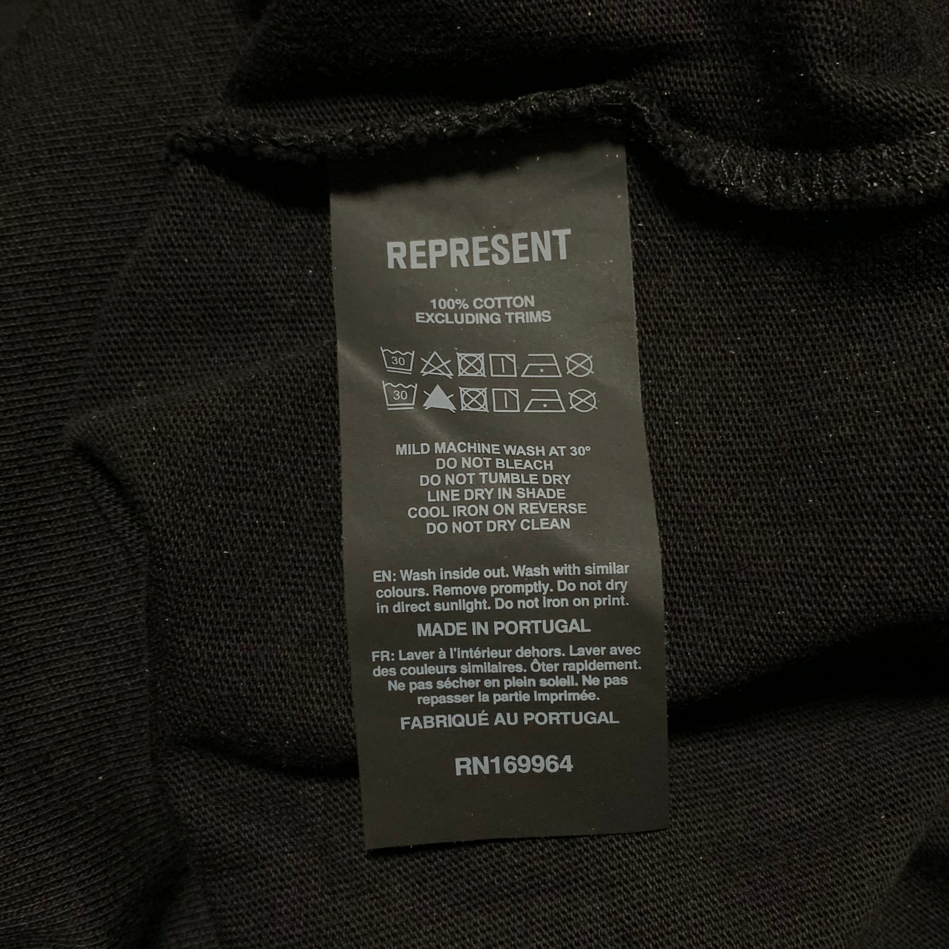 Represent Small Keys To The Club Jet Black Tee