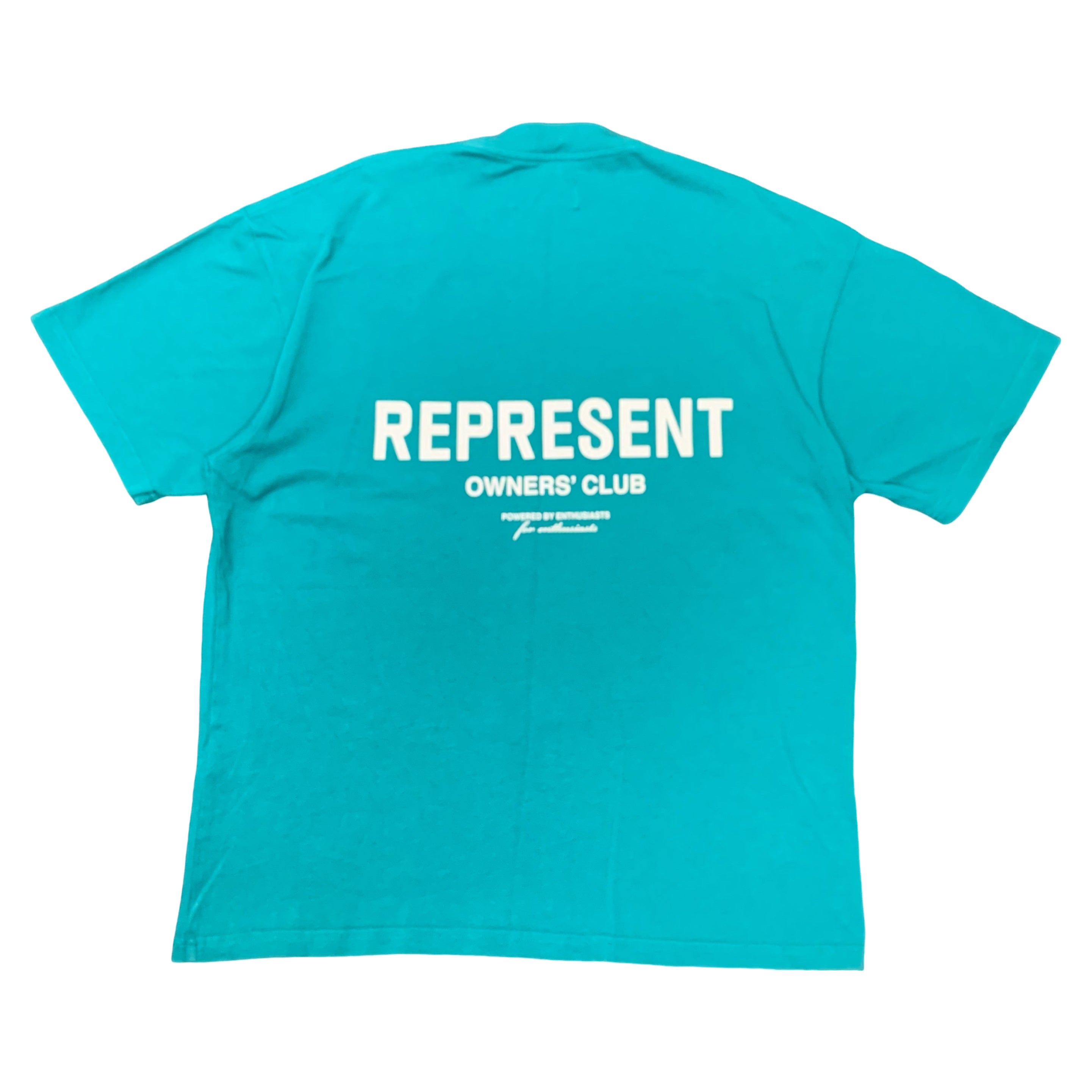 Represent Medium Tee Owners Club Teal T-Shirt