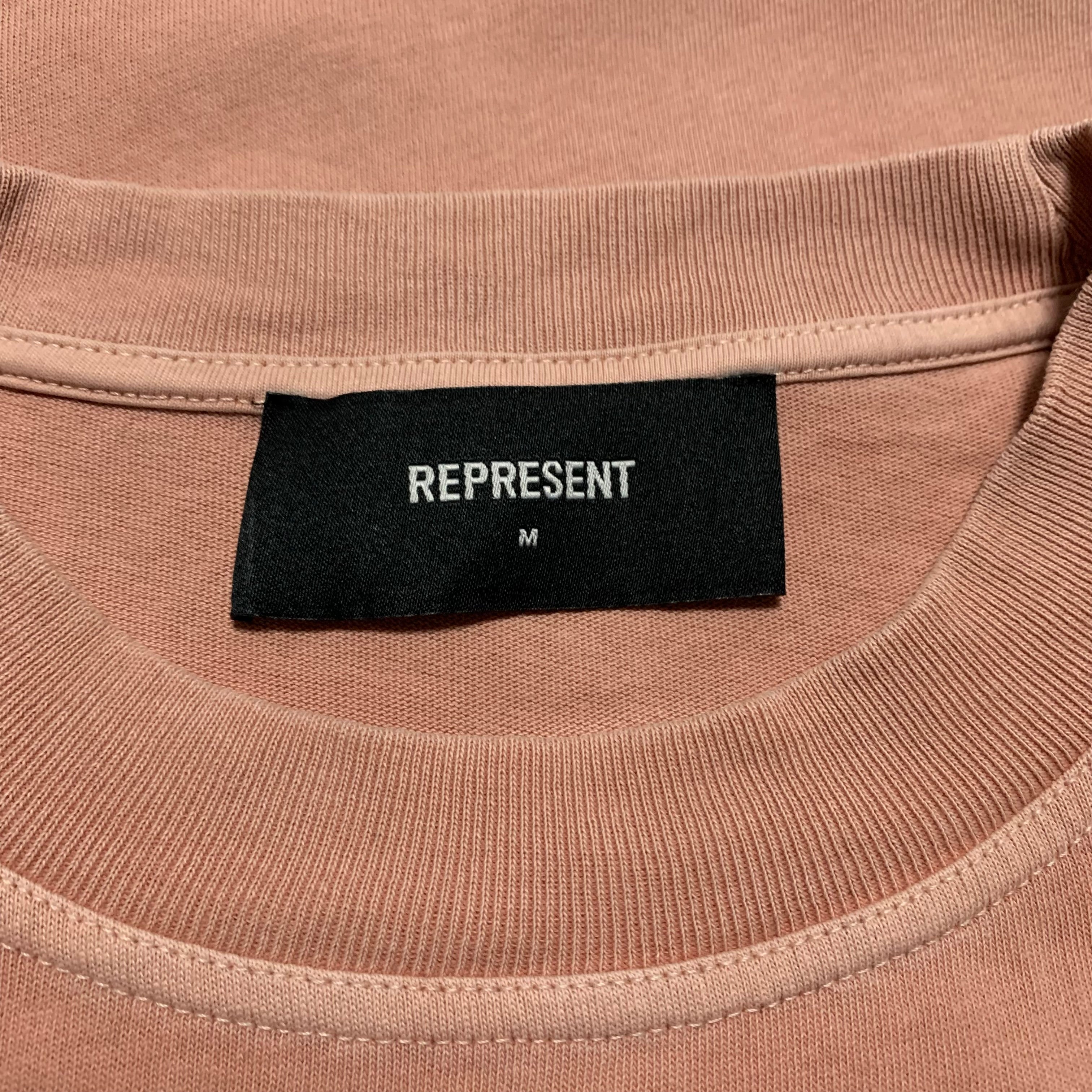 Represent Medium Worldwide Pink Tee