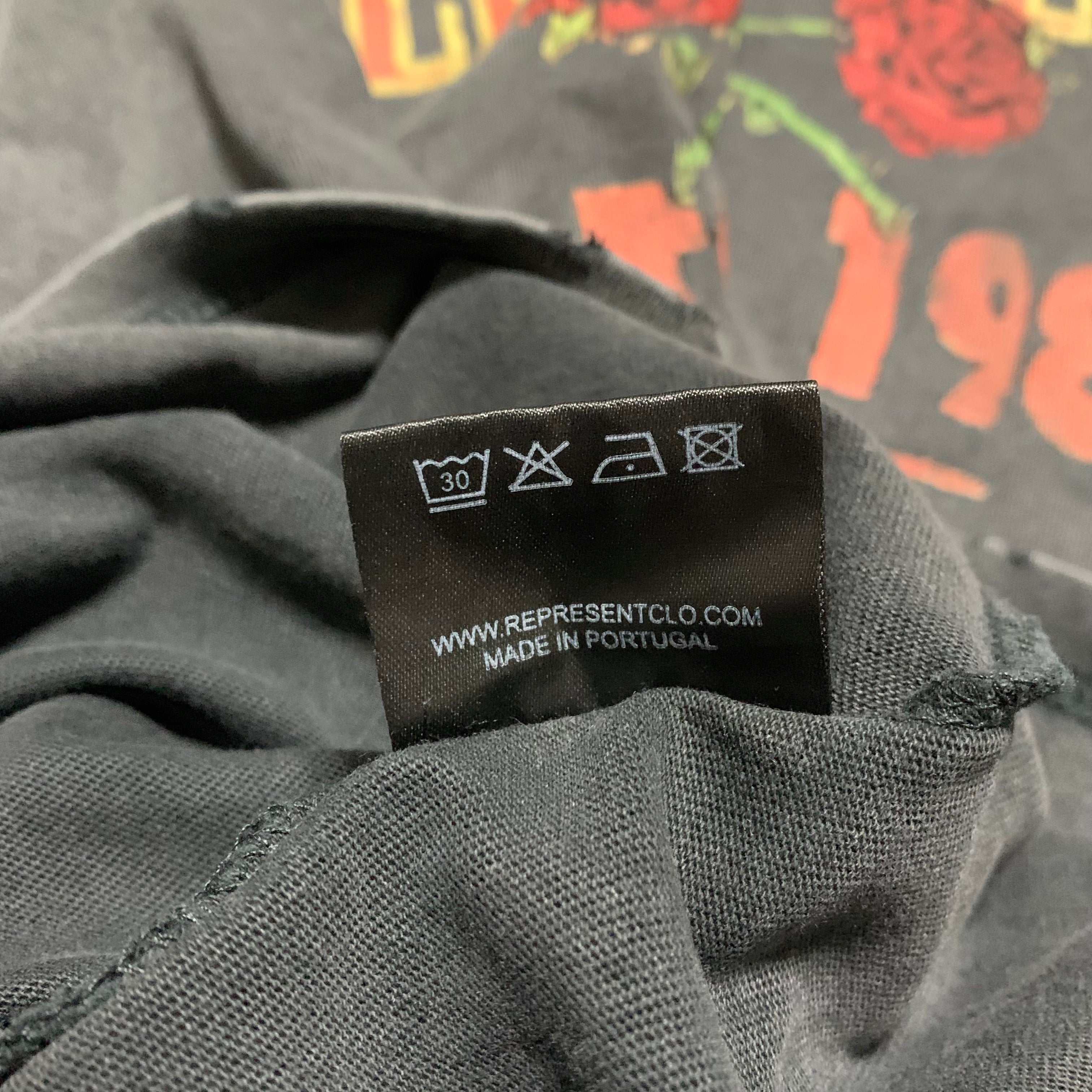 Represent Medium Rep N Resent Vintage Grey Tee