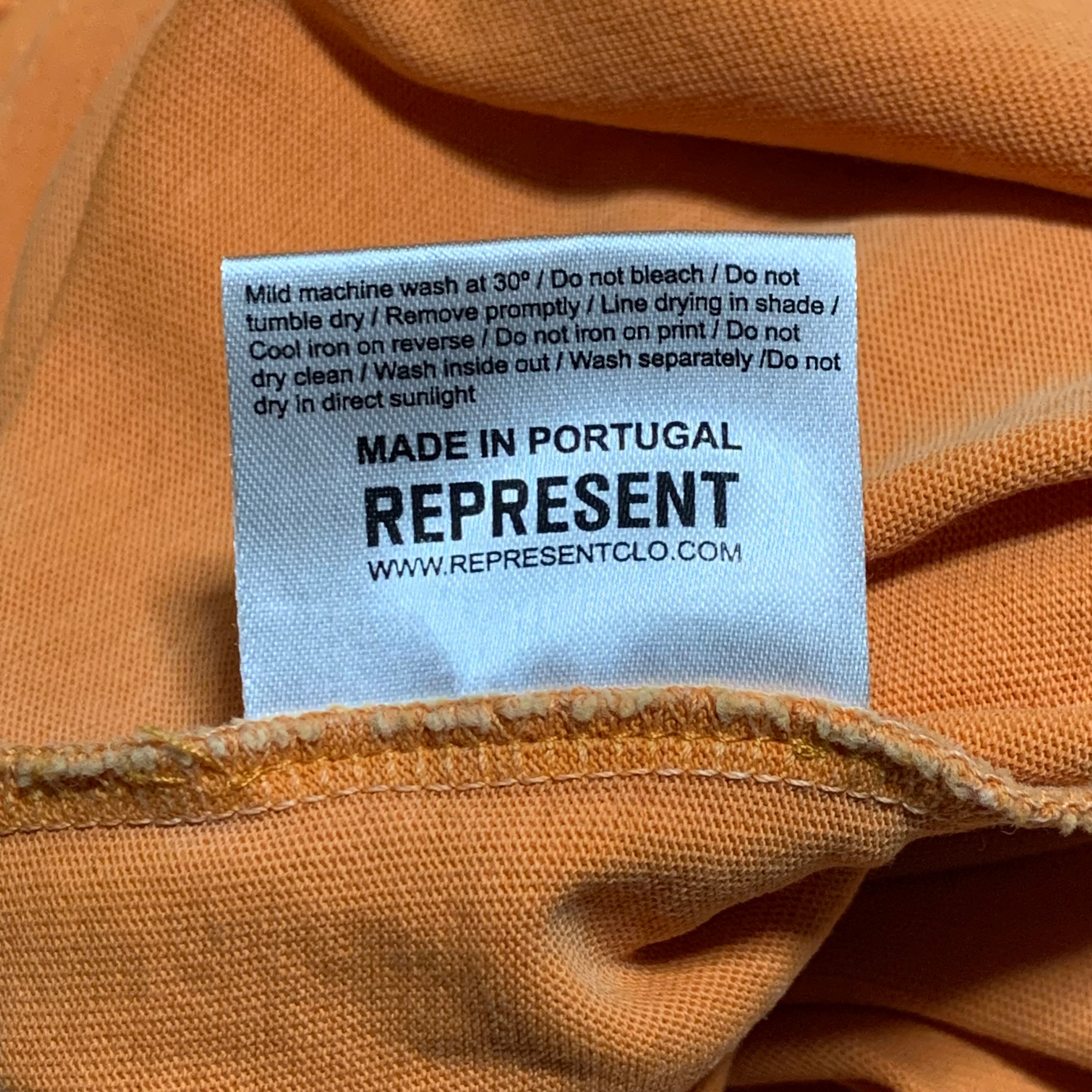Represent Medium Decade Of Speed Orange Tee
