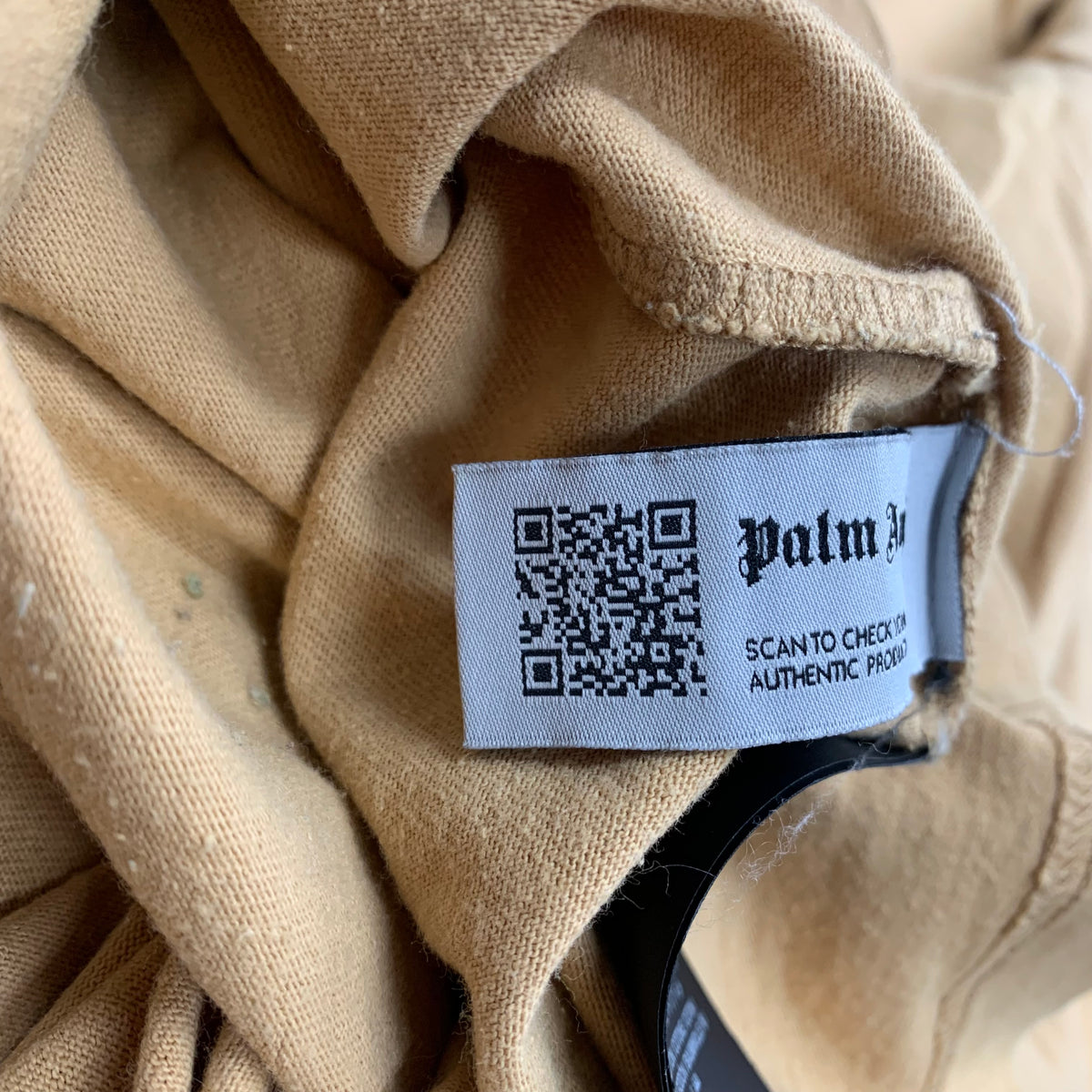 Palm Angels Large Tee Tan Classic T-Shirt