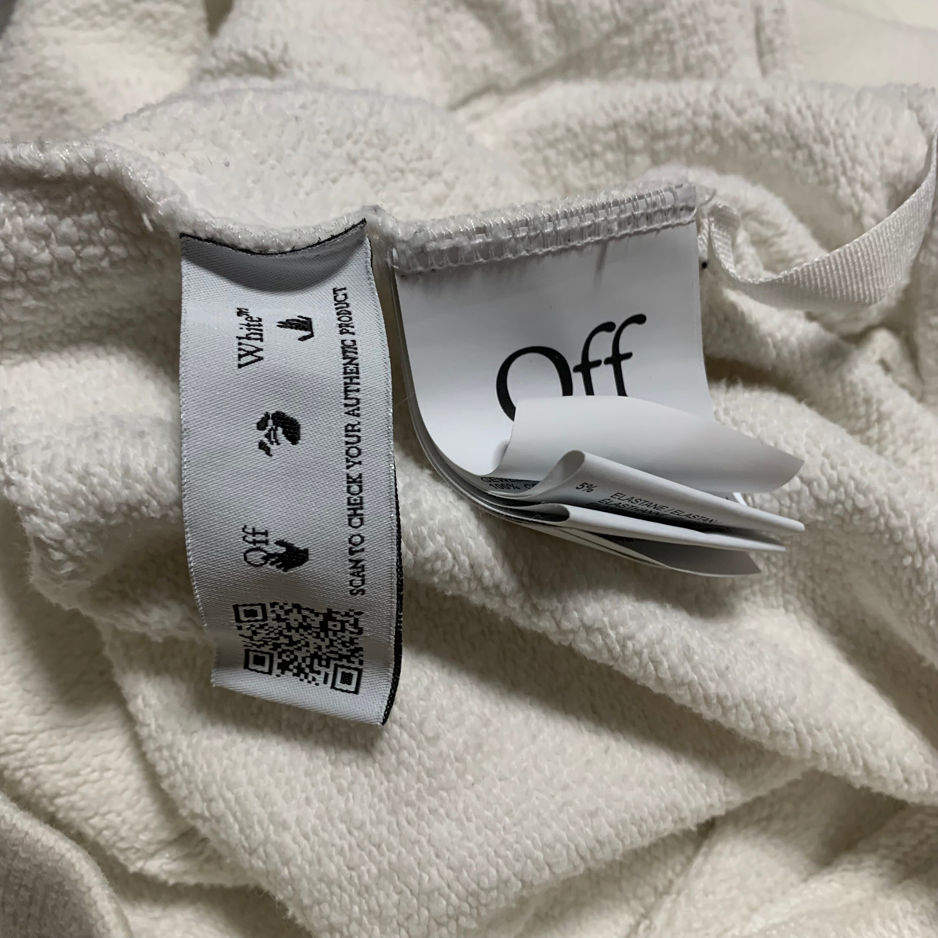 Off White Medium Caravaggio Painting White Hoodie Virgil Abloh