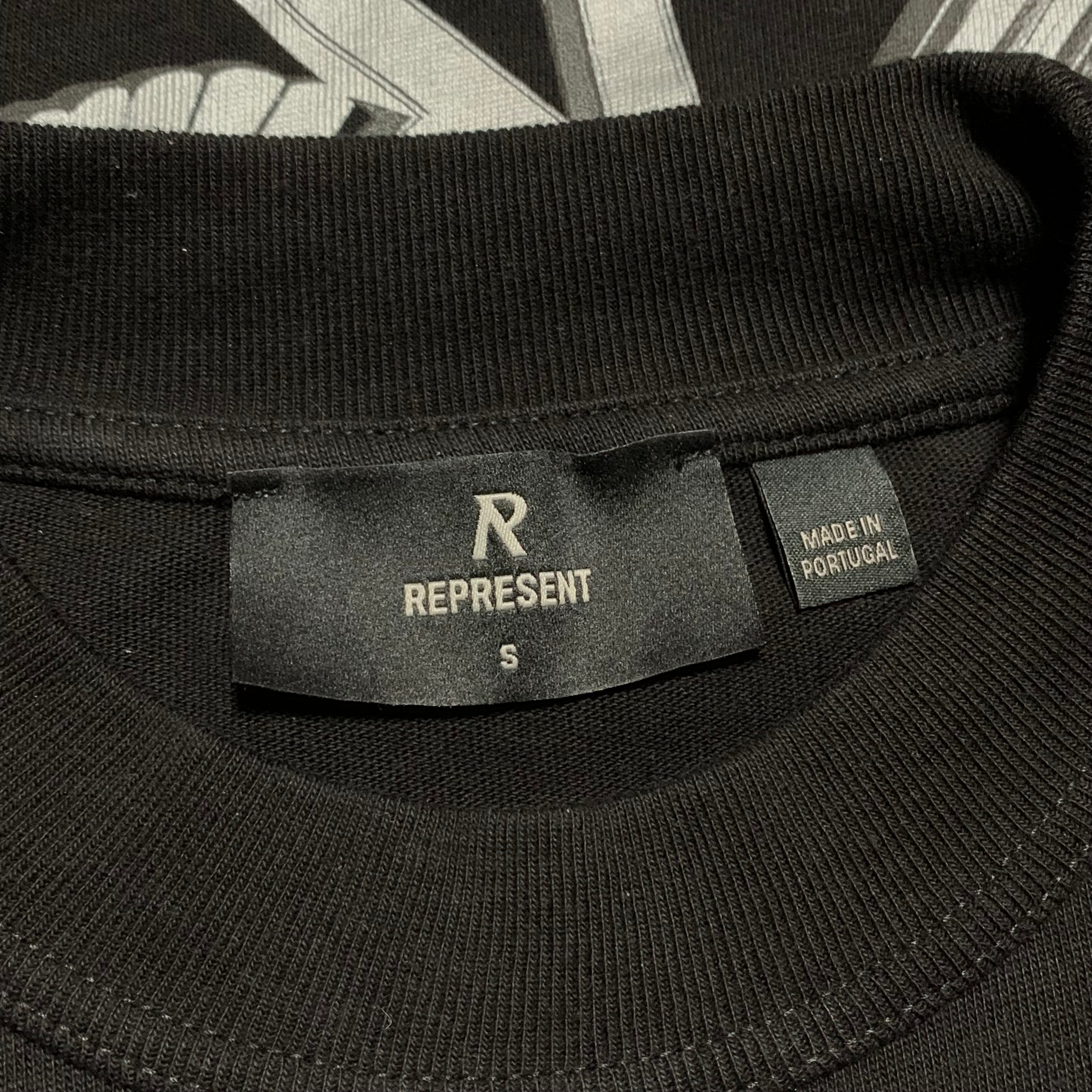 Represent Small Keys To The Club Jet Black Tee