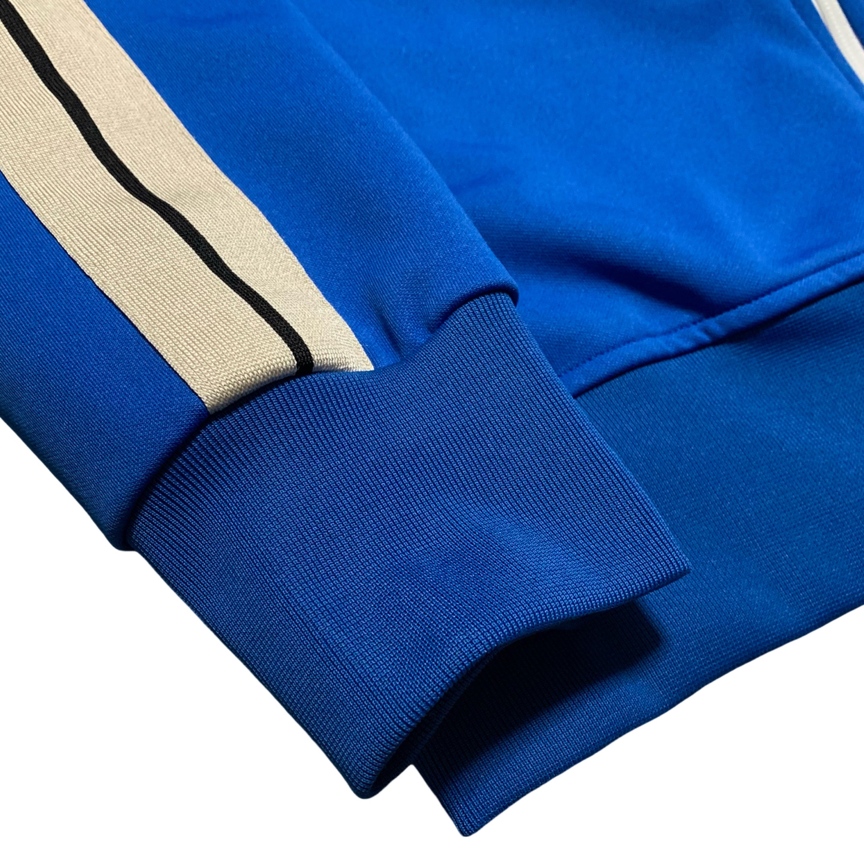 Palm Angels XL Track Jacket Electric Blue Zipped Bomber Classic 2022