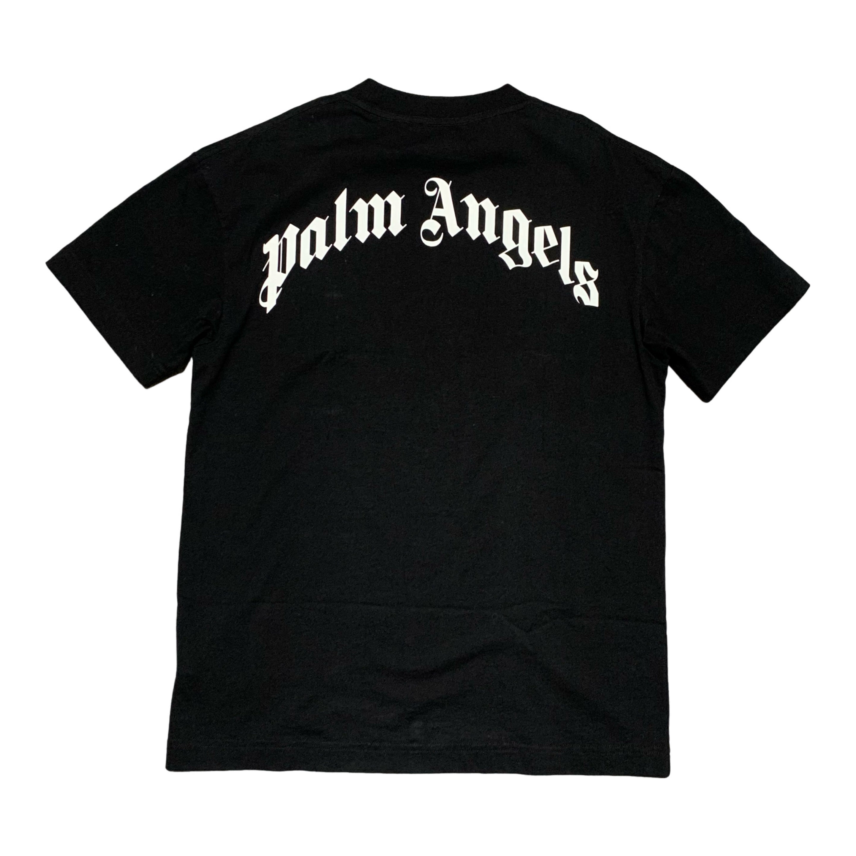 Palm Angels Small Kill The Bear Black Tee
