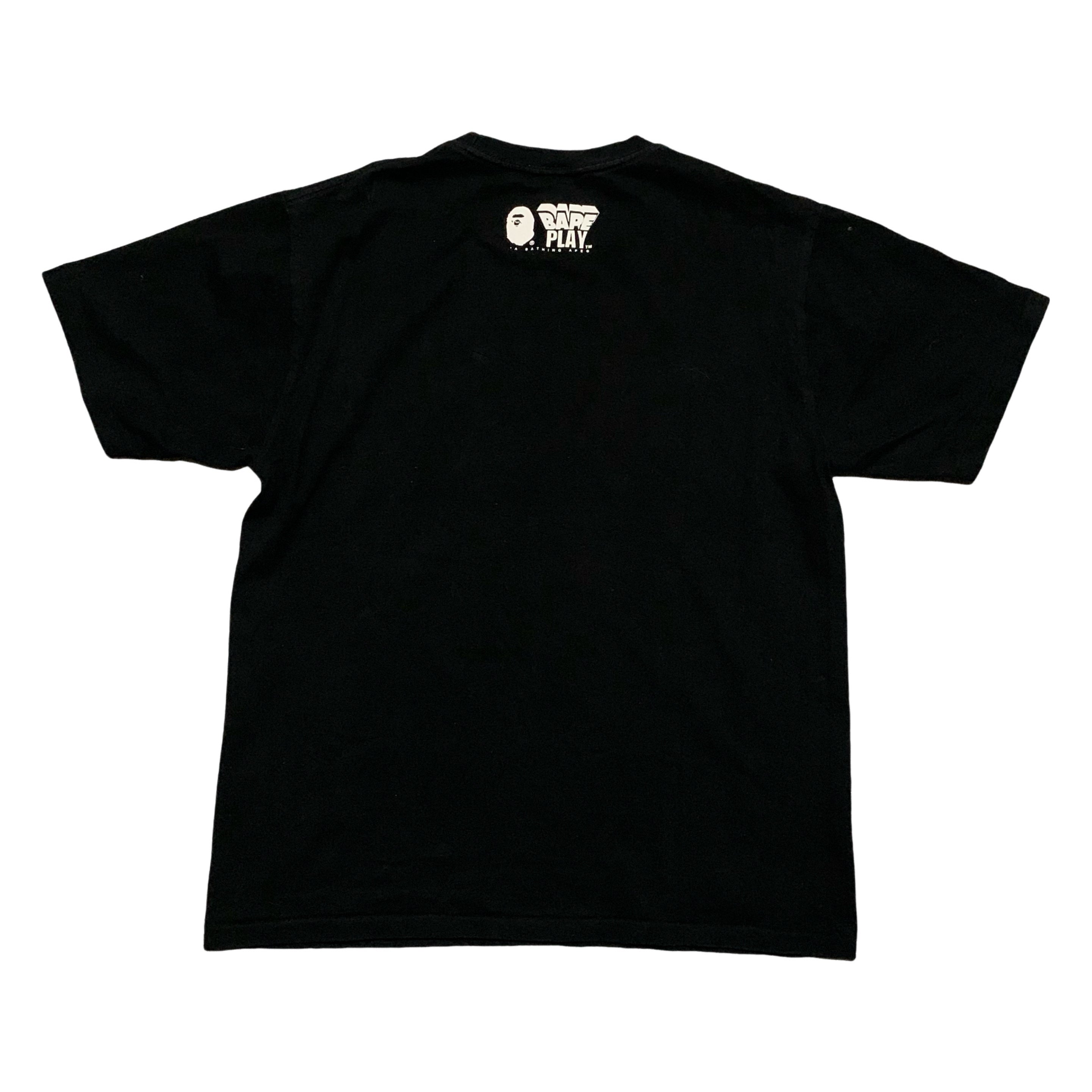 Bape Large Bearbrick Medicom Play Black Tee A Bathing Ape 2019
