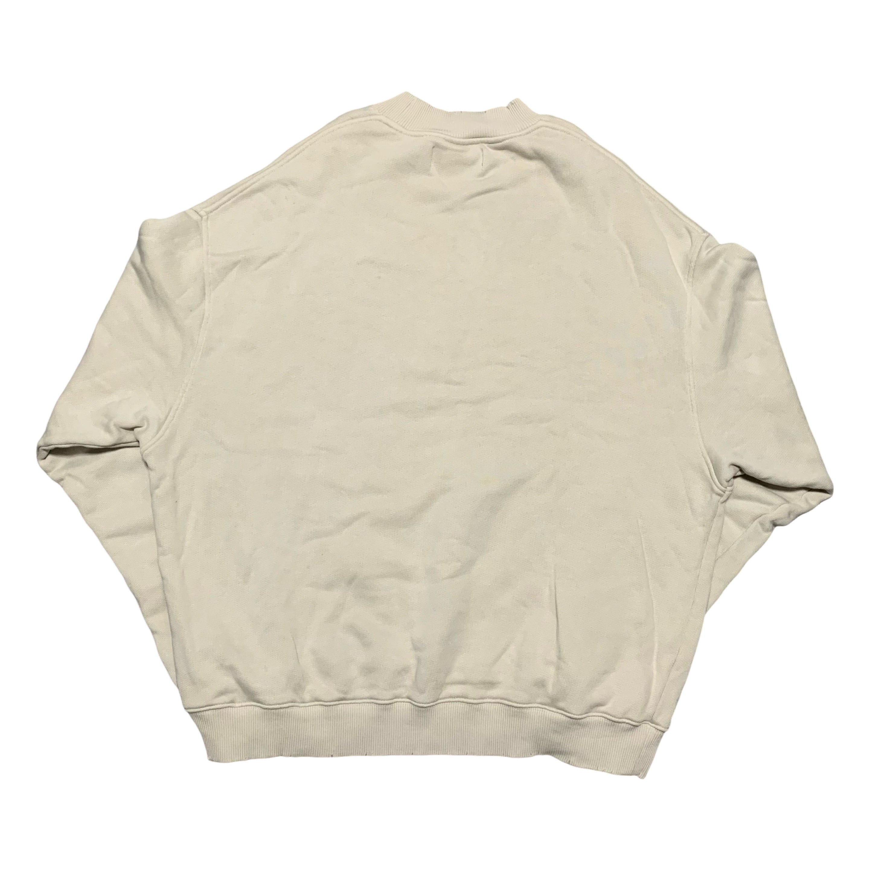 Represent Small Iron Spirit Vintage White Sweatshirt Crewneck