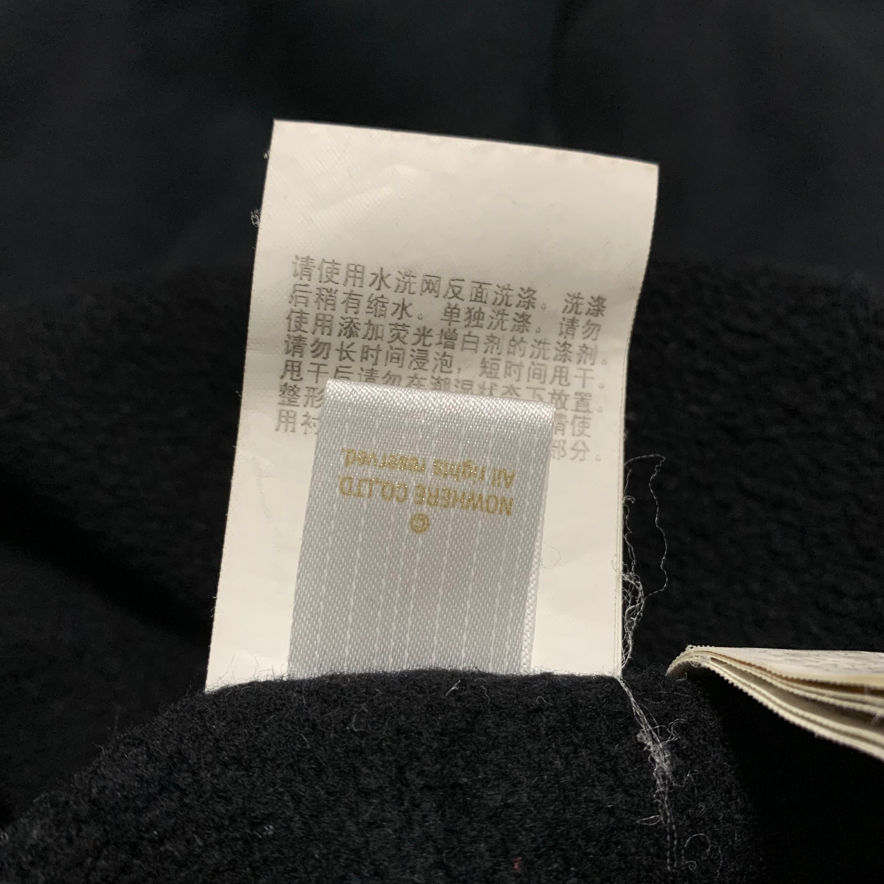 Bape Large Panda Zip Black Sweatshirt Crewneck A Bathing Ape