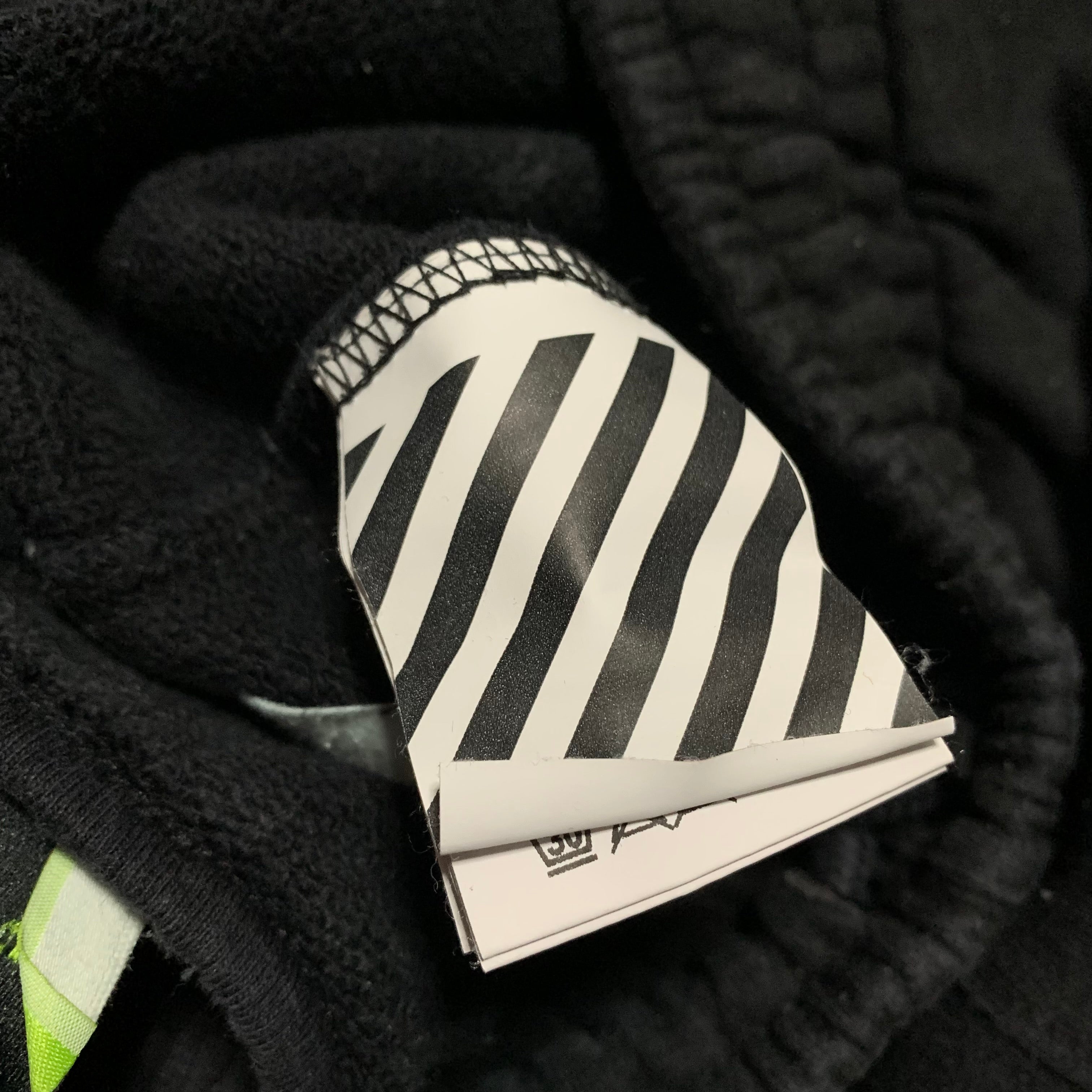 Off White Medium Shorts Rationalism Arrows Black Bottoms Virgil Abloh