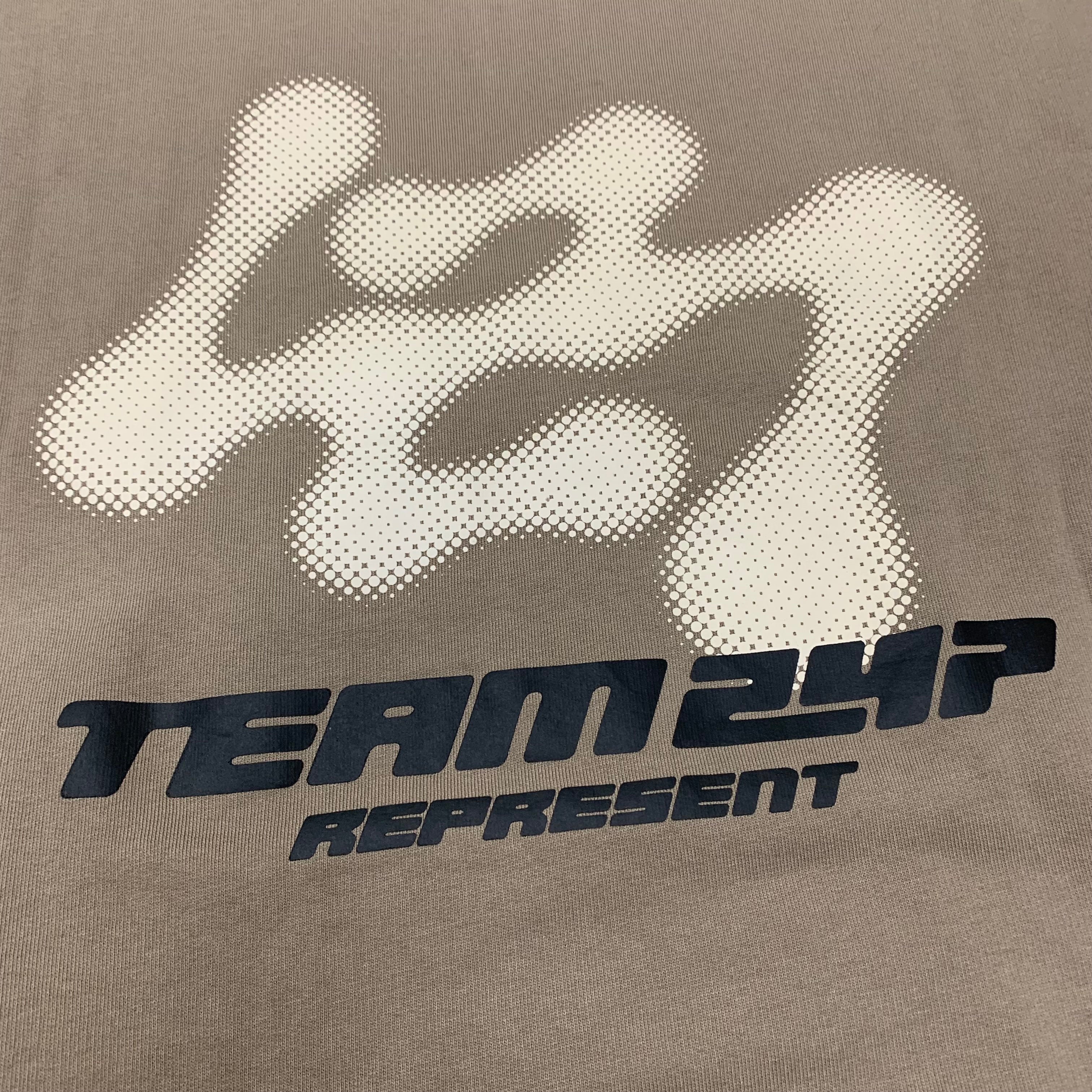 Represent Small Hoodie 247 Future Terrains Oversized Umber Hoodie