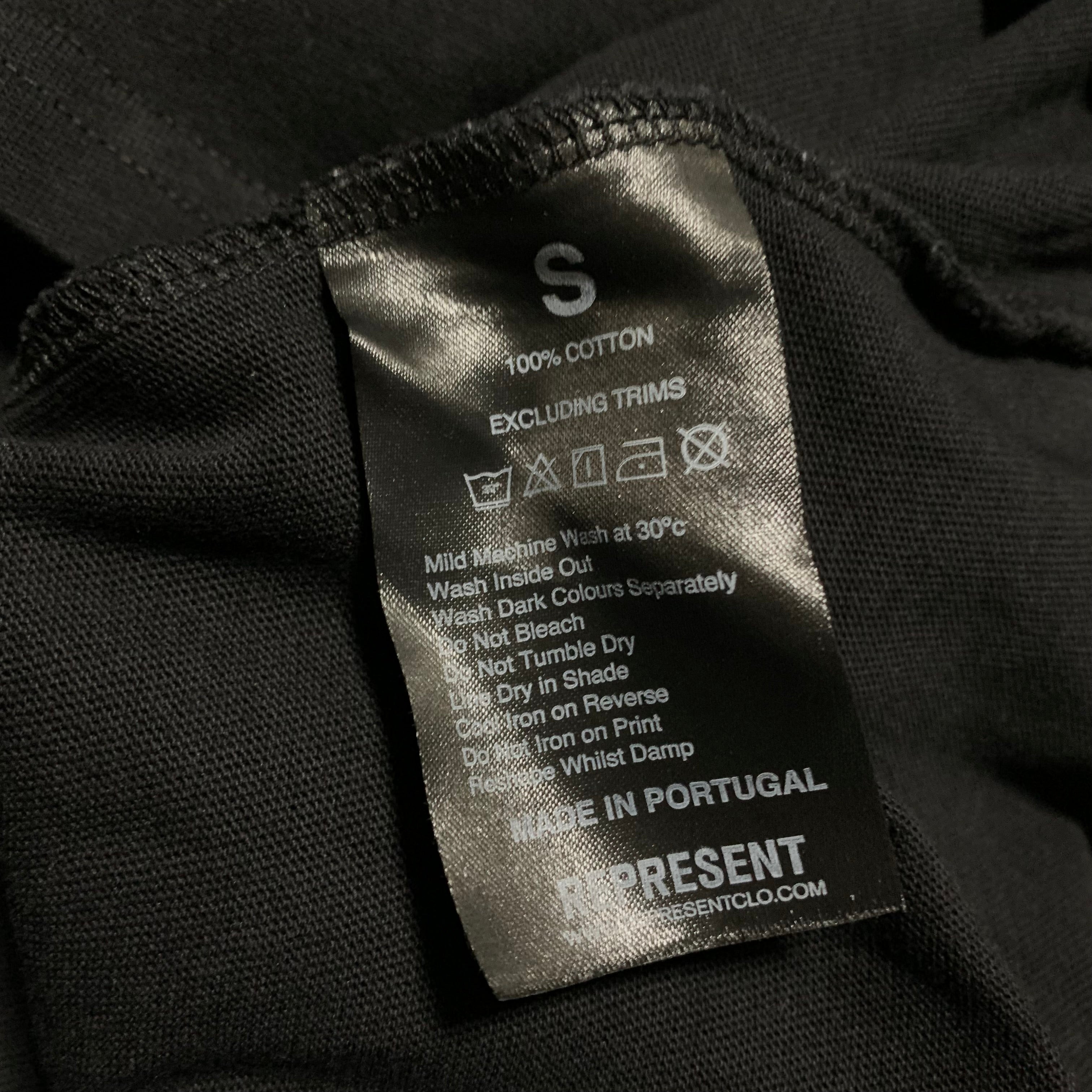 Represent Small Storms In Heaven Jet Black Tee