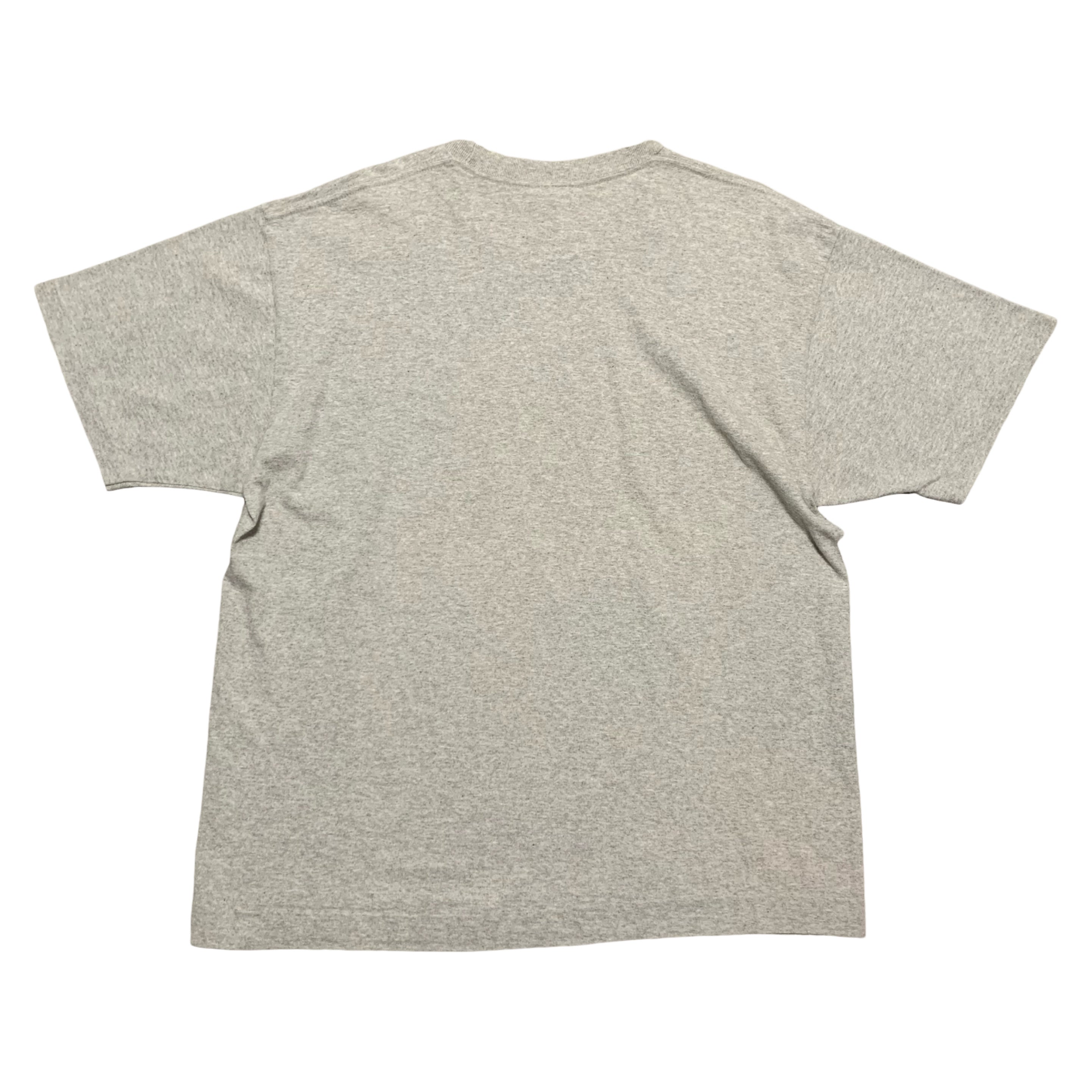 Bape Large A Bathing Ape Soldier Graphic Grey Tee