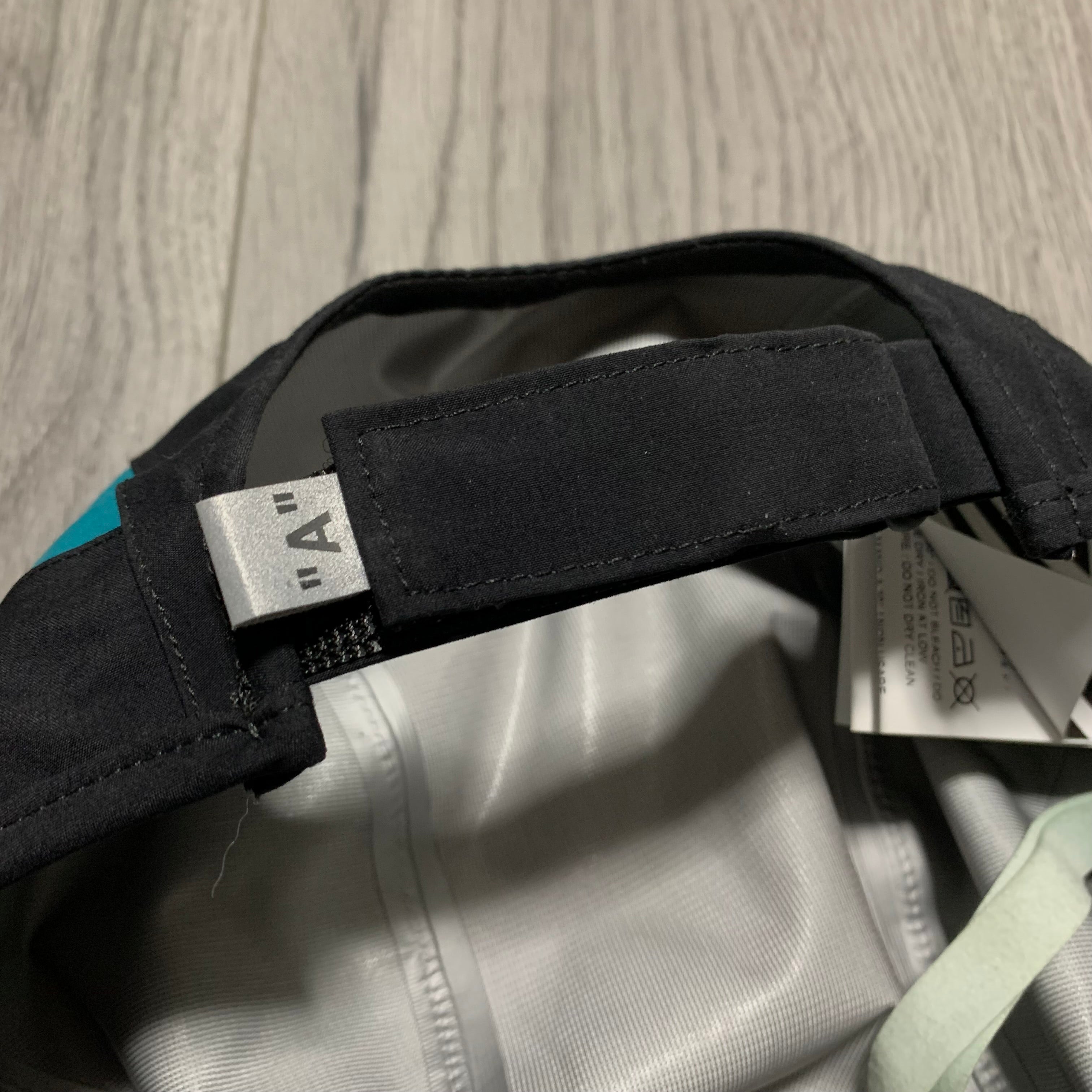 Off White Cap Mountain Equipment Black Nylon Technical Baseball Cap Hat Virgil Abloh