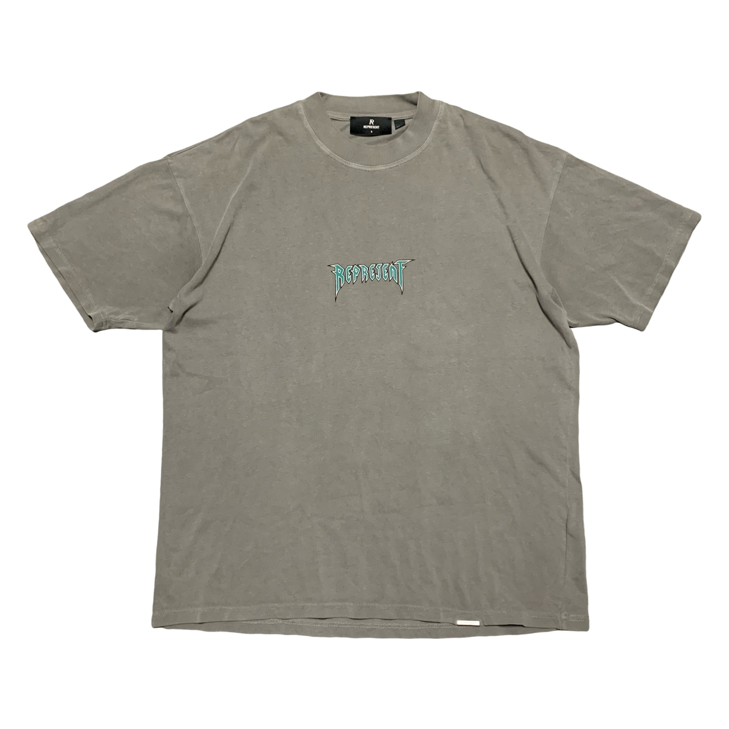 Represent Small Rock Logo Ultimate Grey Tee