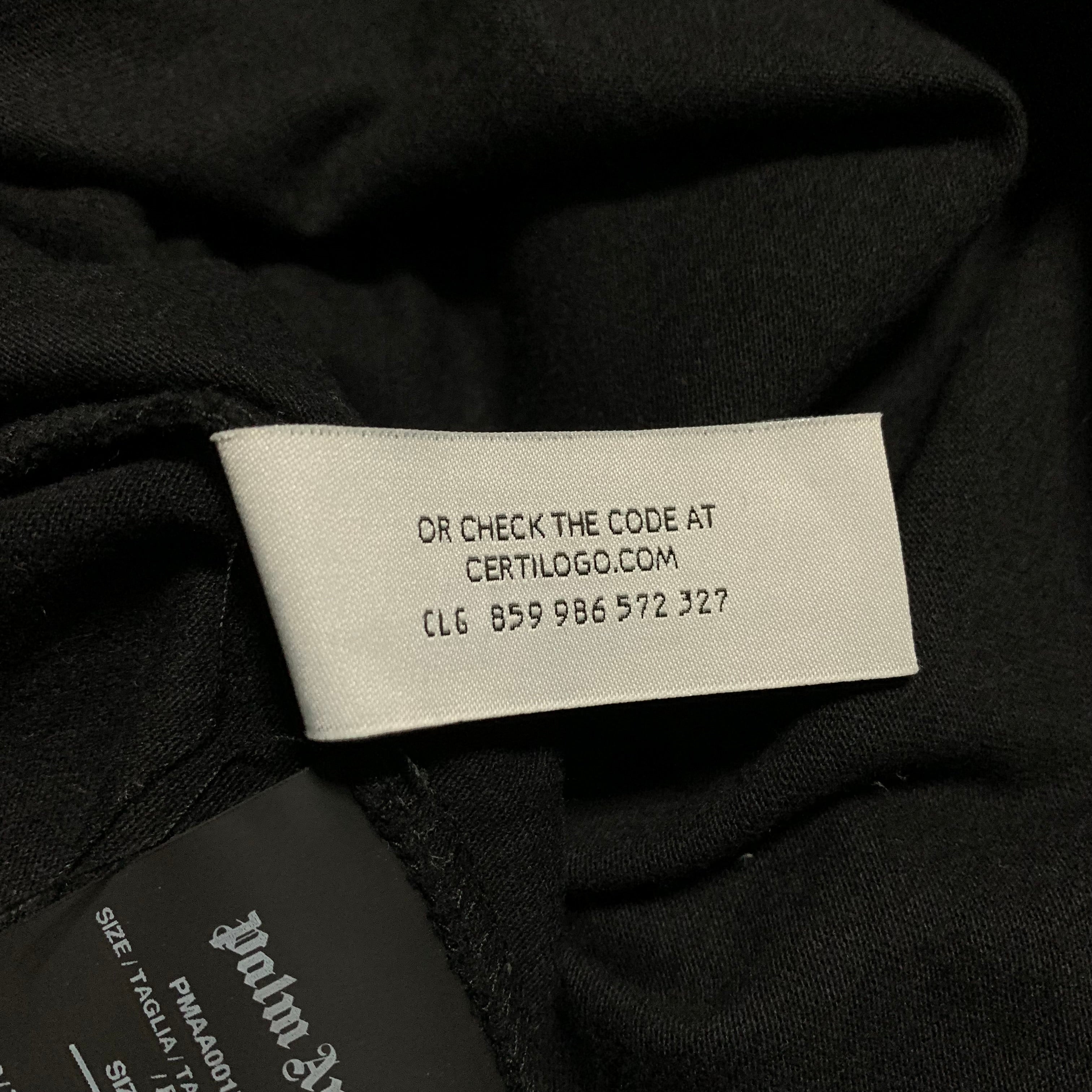 Palm Angels Small Classic Bear White Tee