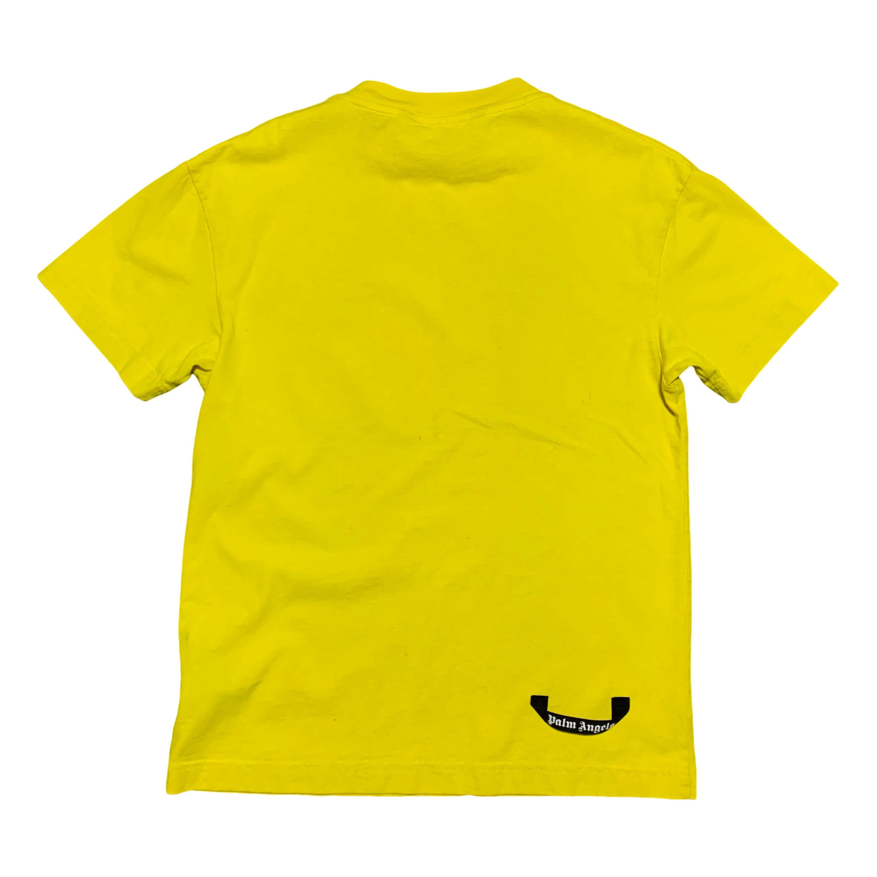 Palm Angels Small Sunset Yellow Tee