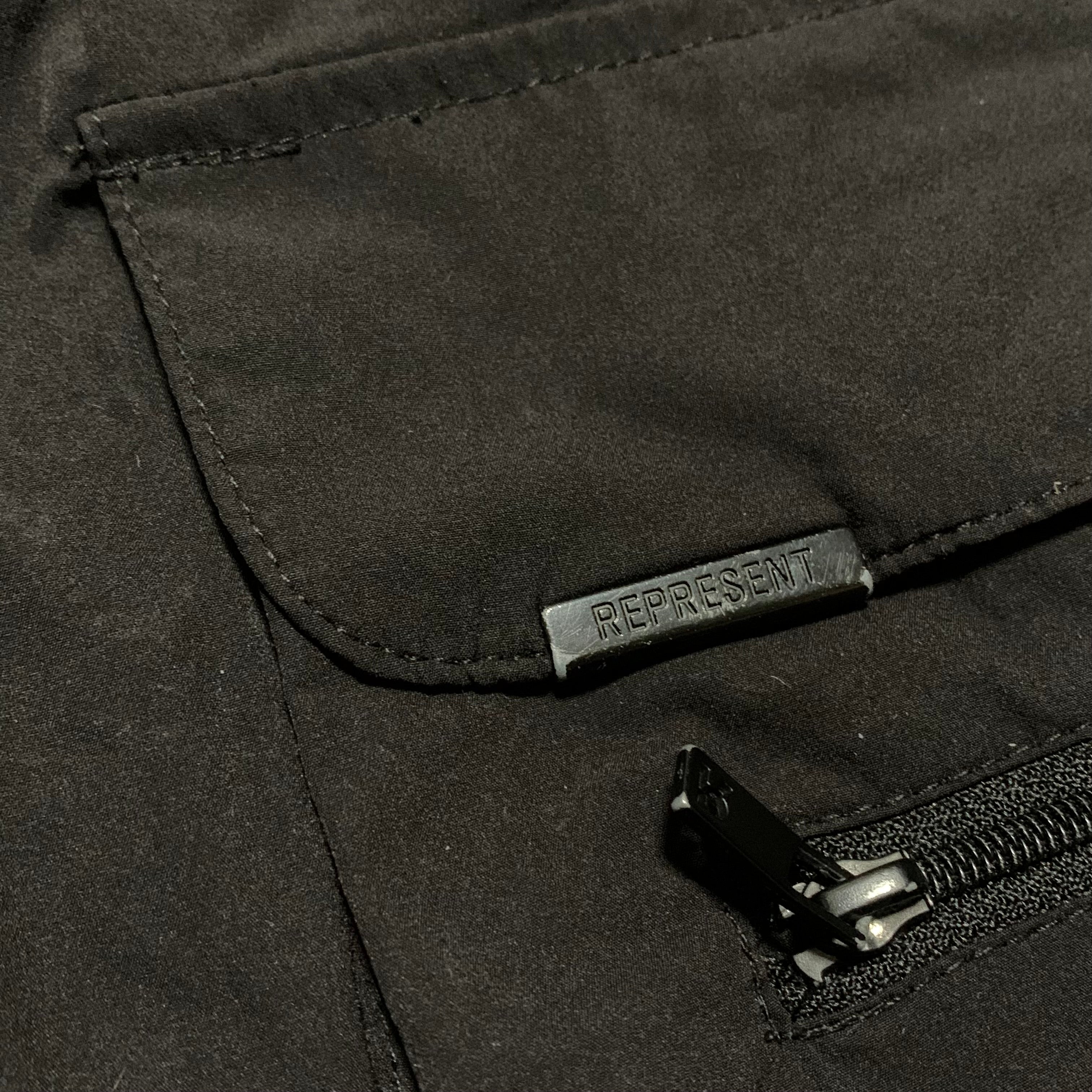 Represent Medium Shorts 247 Track Pant Bottoms Black