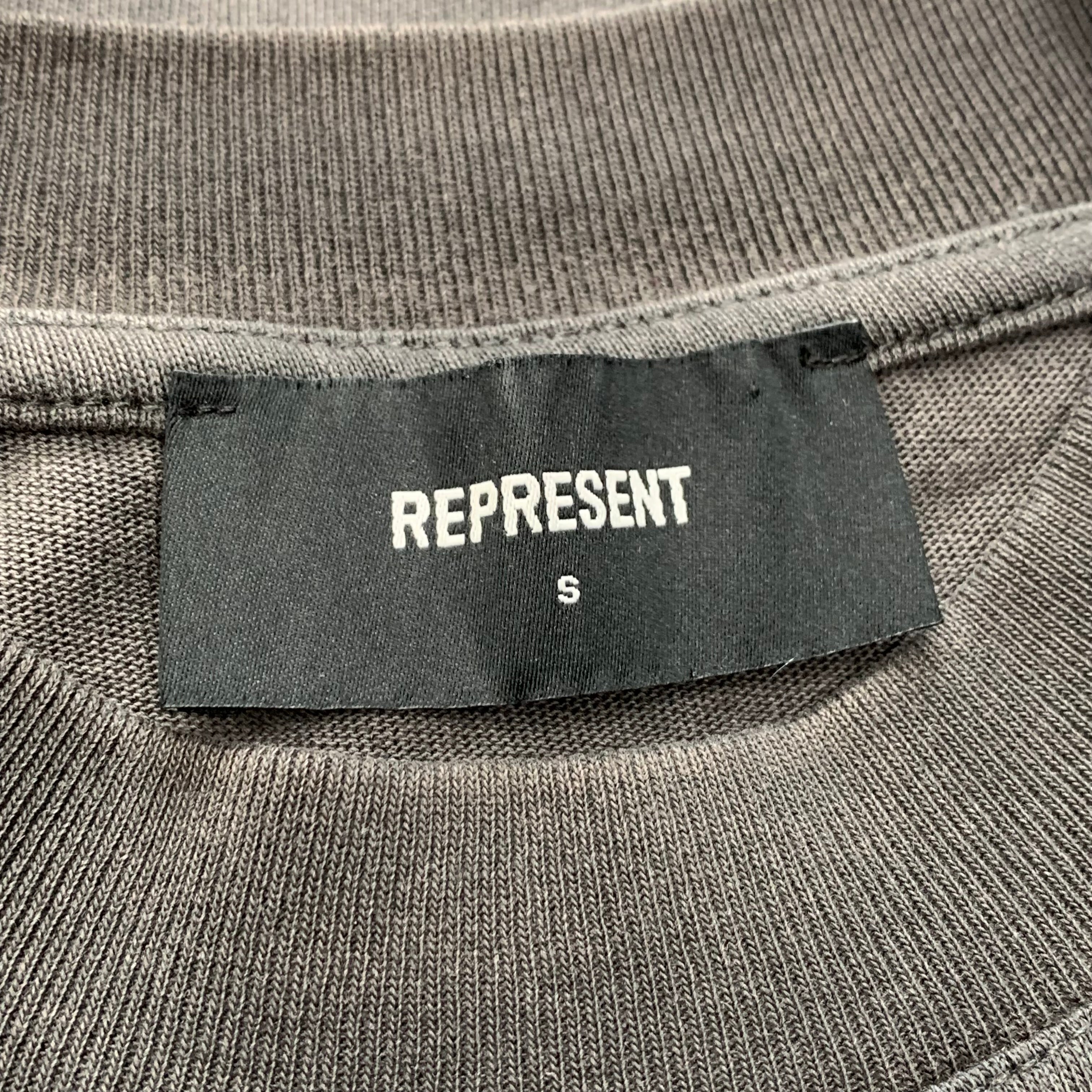 Represent Small Tee Enduring Spirit Vintage Grey T-Shirt