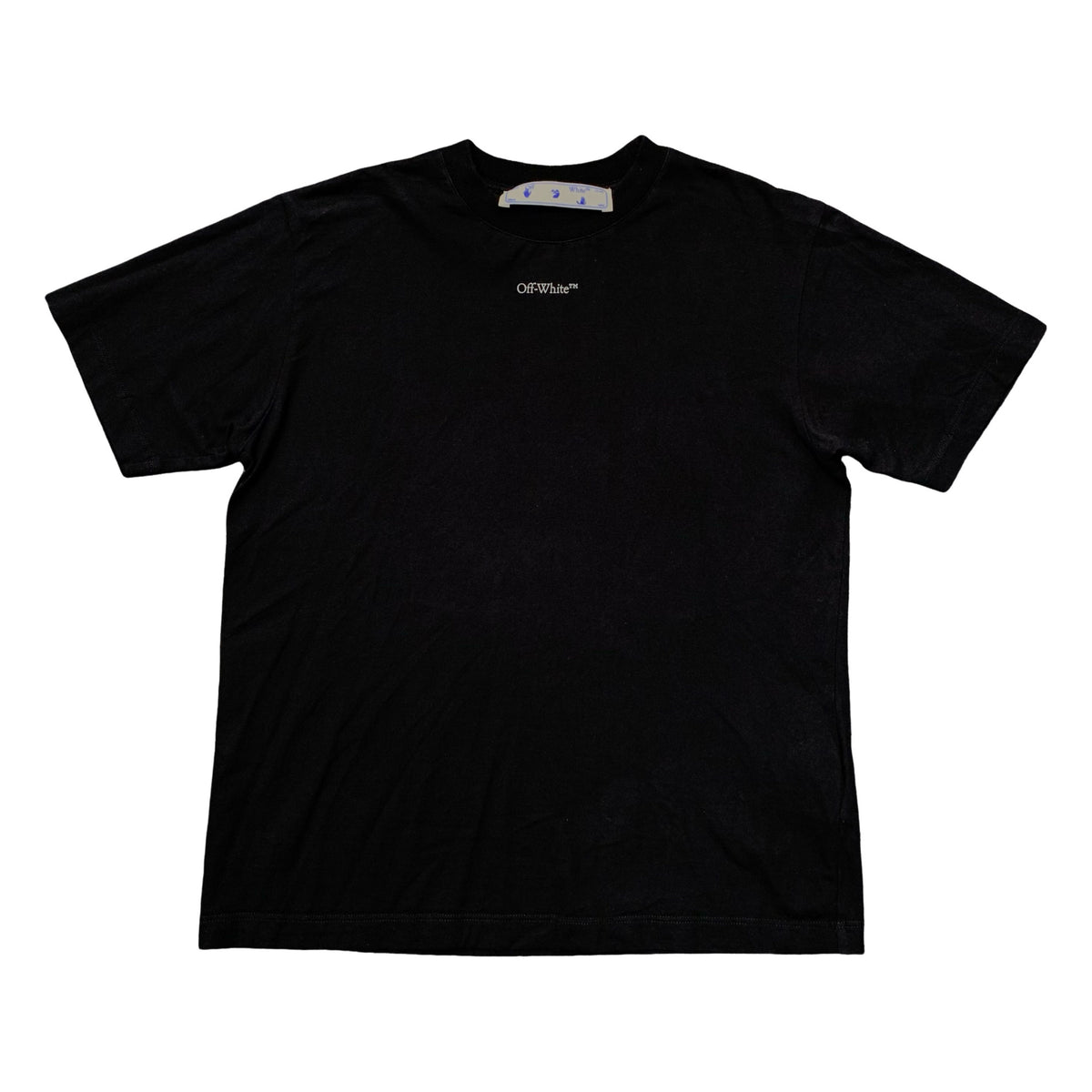 Off White XS Tee Acid Graffiti Black T-Shirt Unisex Virgil Abloh