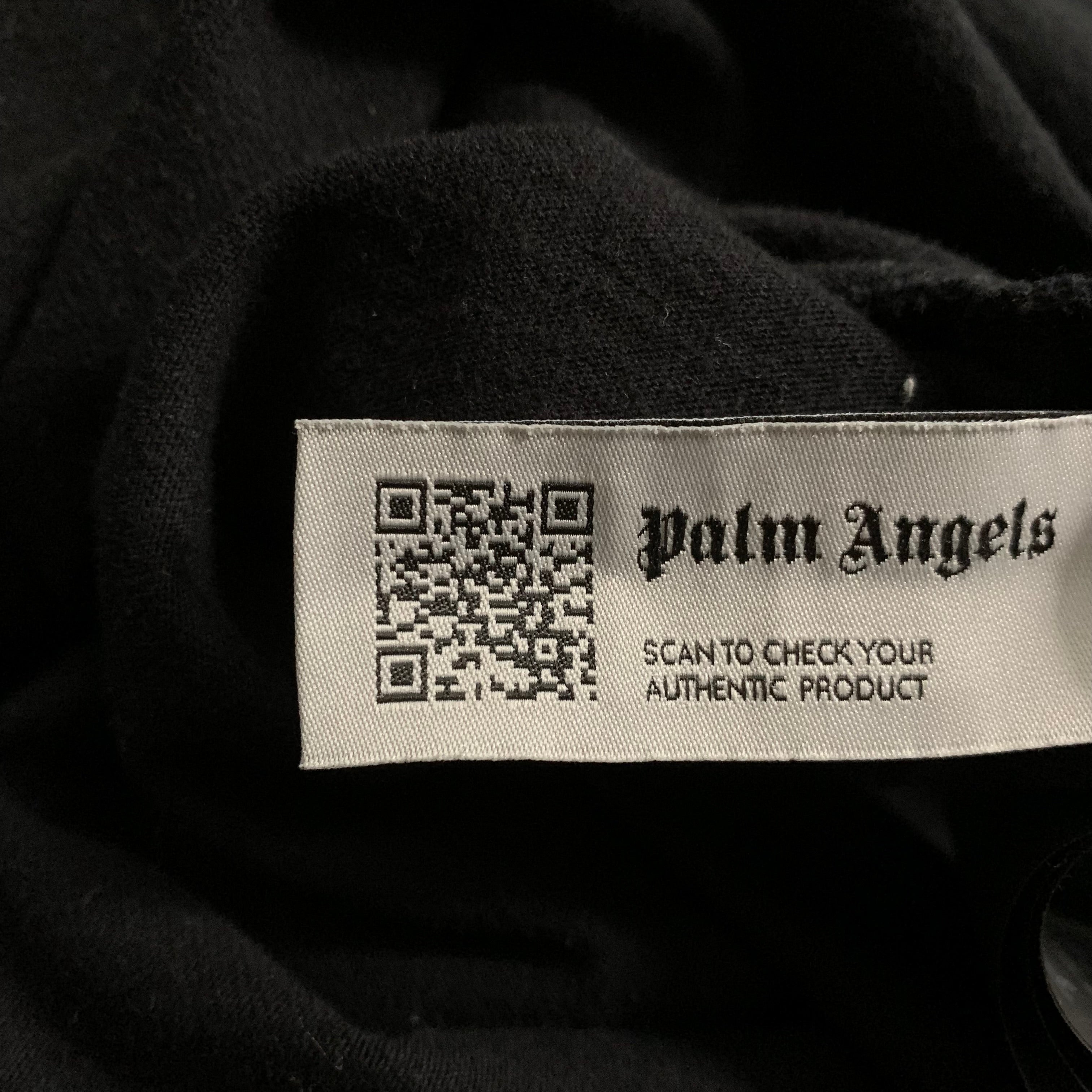 Palm Angels Small Tee Mountain Graphic Black T-Shirt