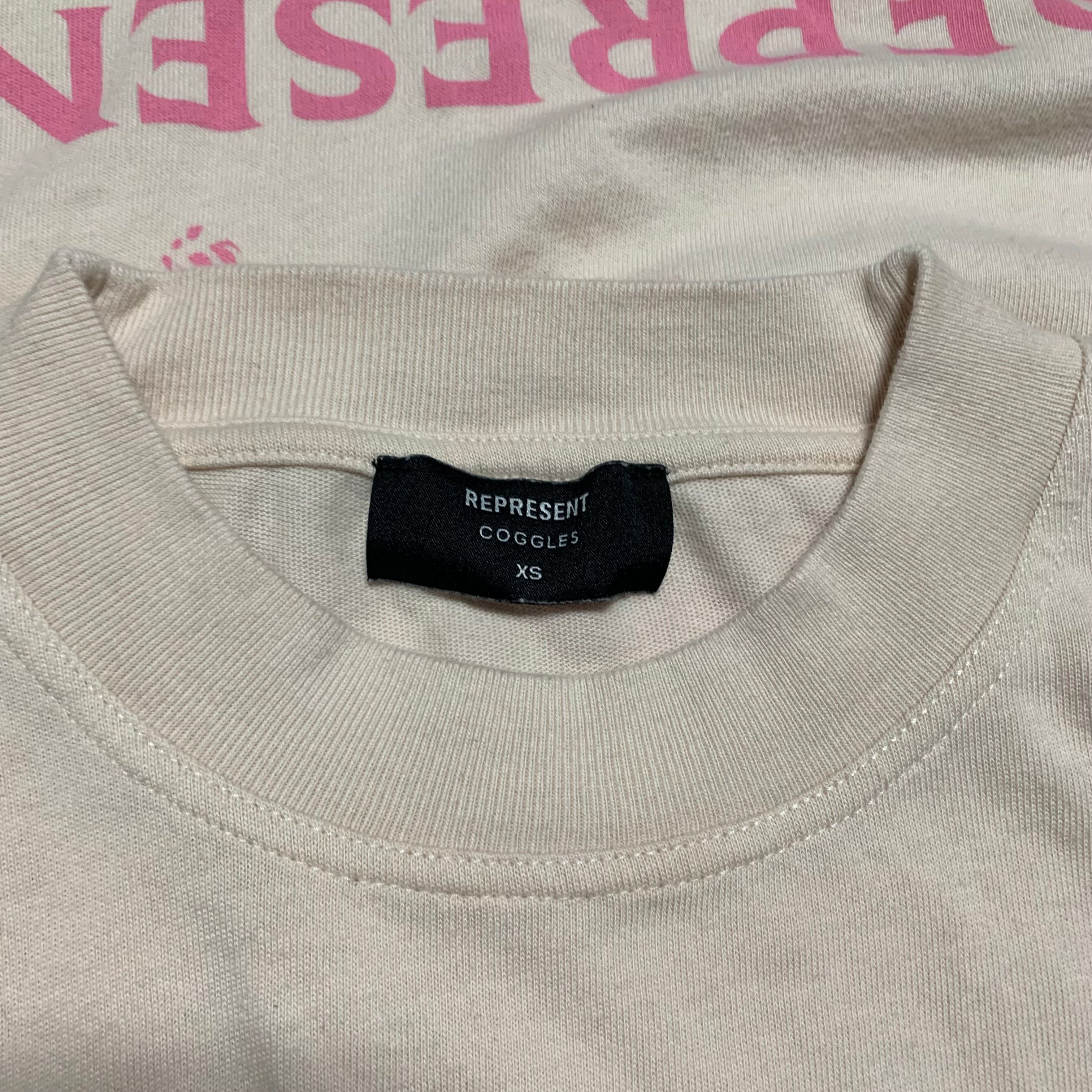 Represent XS Icarus Pink Pearl Tee Coggles Limited Edition