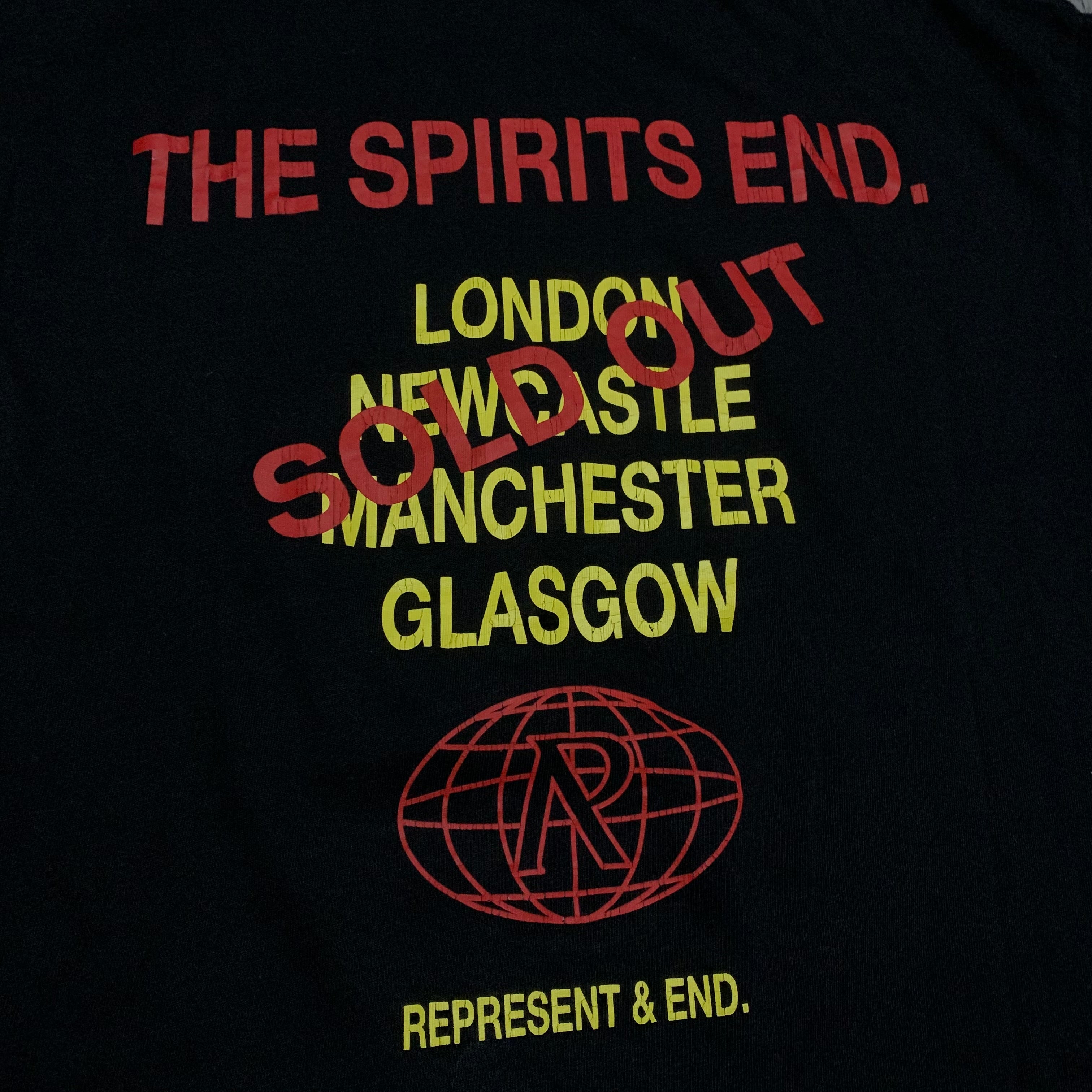 Represent Small The Spirits End Jet Black Tee
