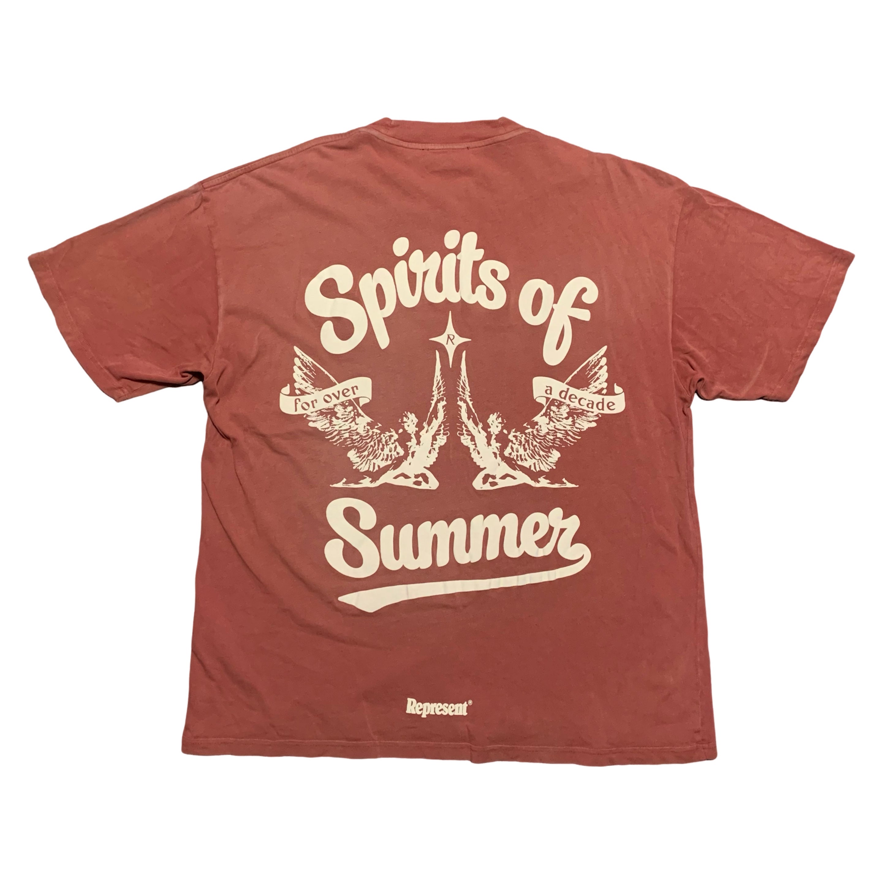 Represent Medium Spirit Of Summer Sunrise Pink Tee