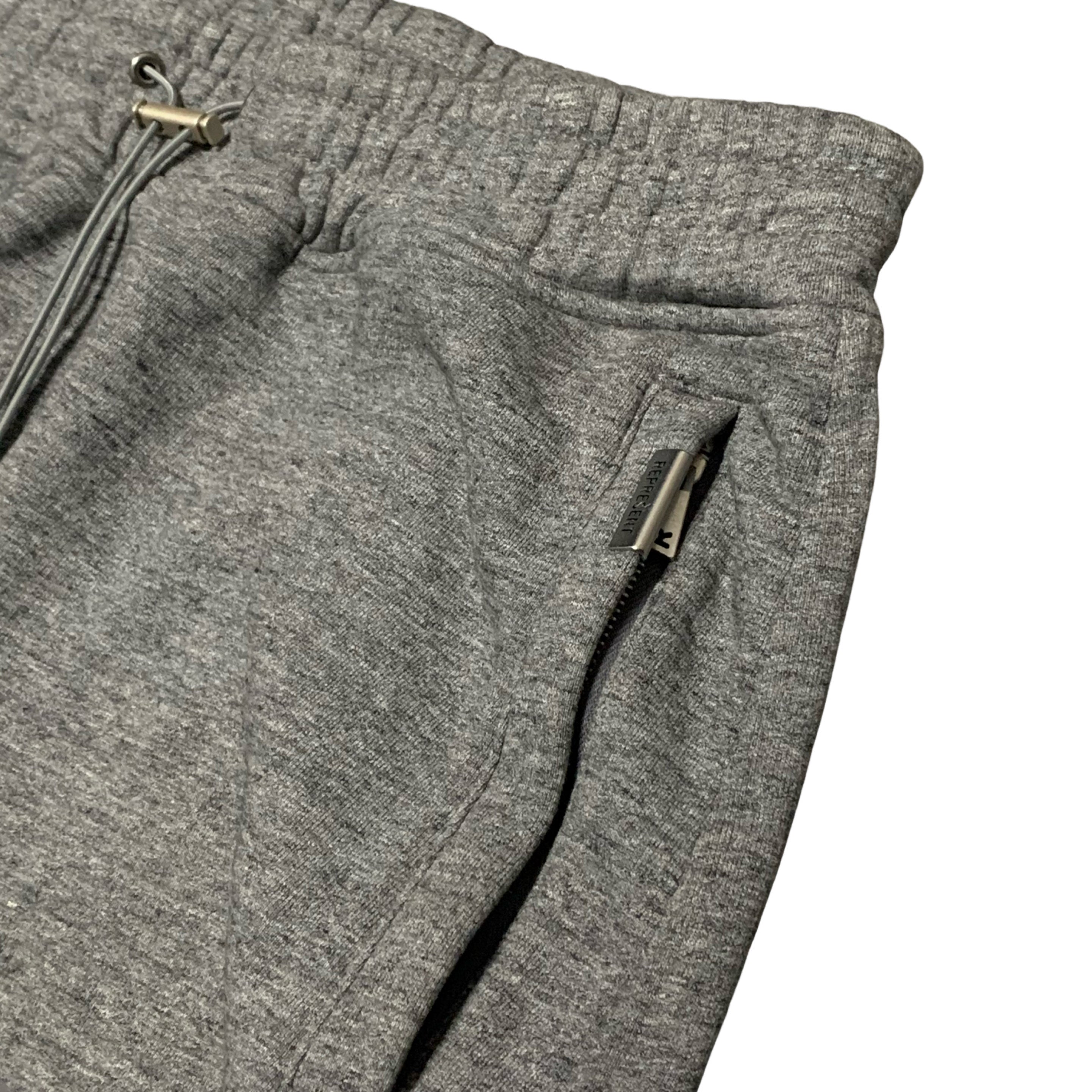Represent Large Jogger Bottoms Blanks Grey