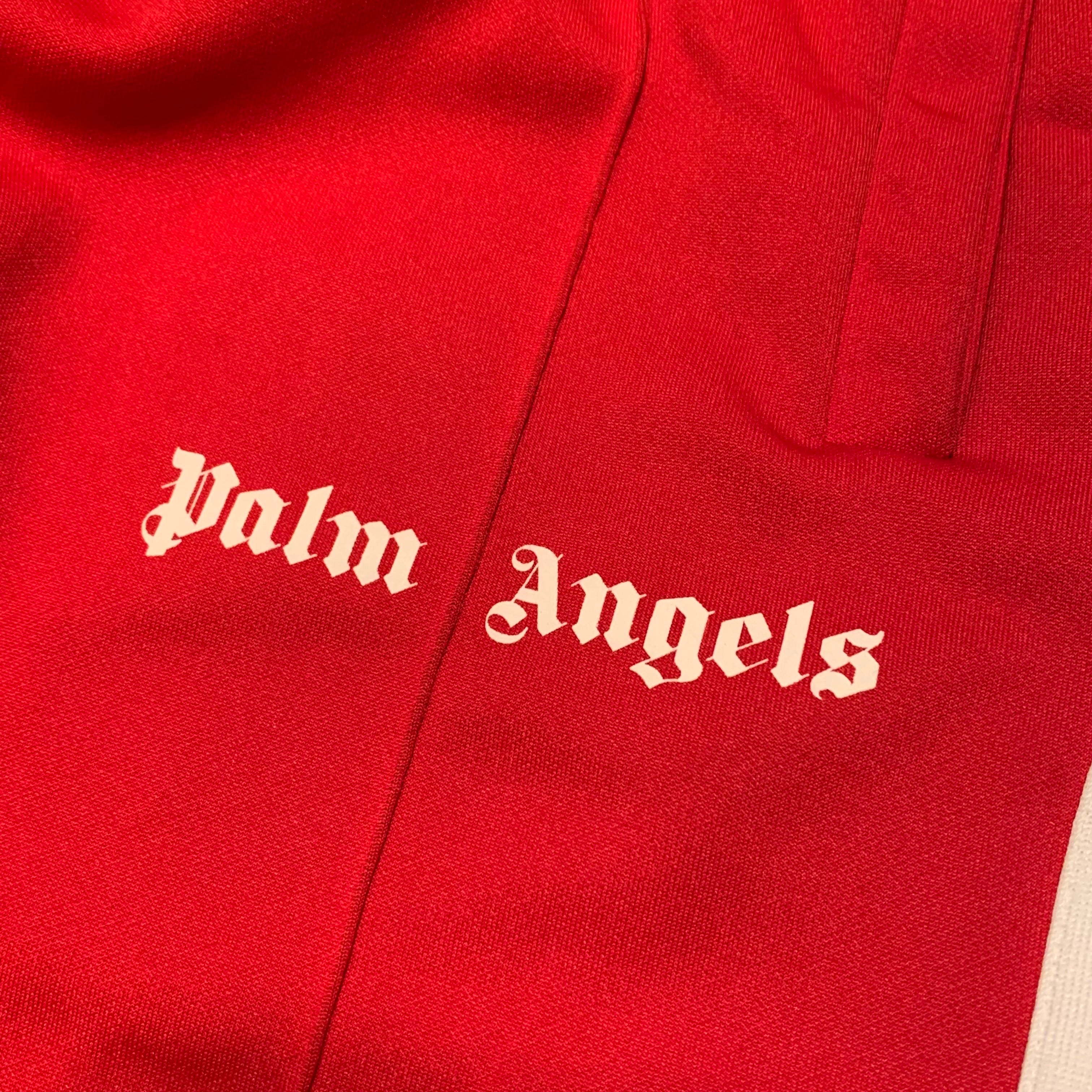 Palm Angels Medium Classic Red Track Pant Bottoms